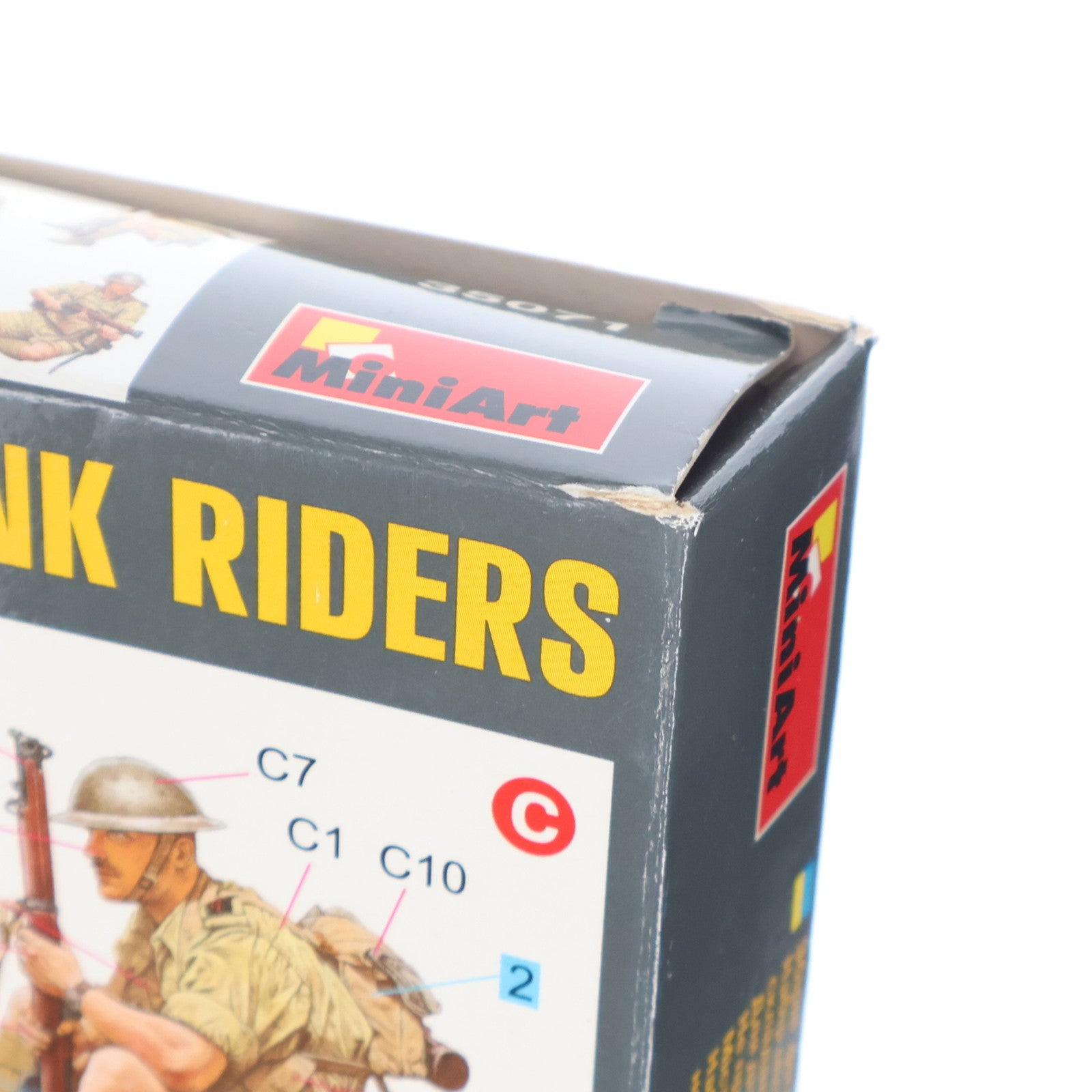 【中古即納】[PTM] WWII ミリタリーミニチュアシリーズ 1/35 イギリス戦車騎乗兵セット(5体入り) プラモデル(35071) MiniArt(ミニアート)(20110602)