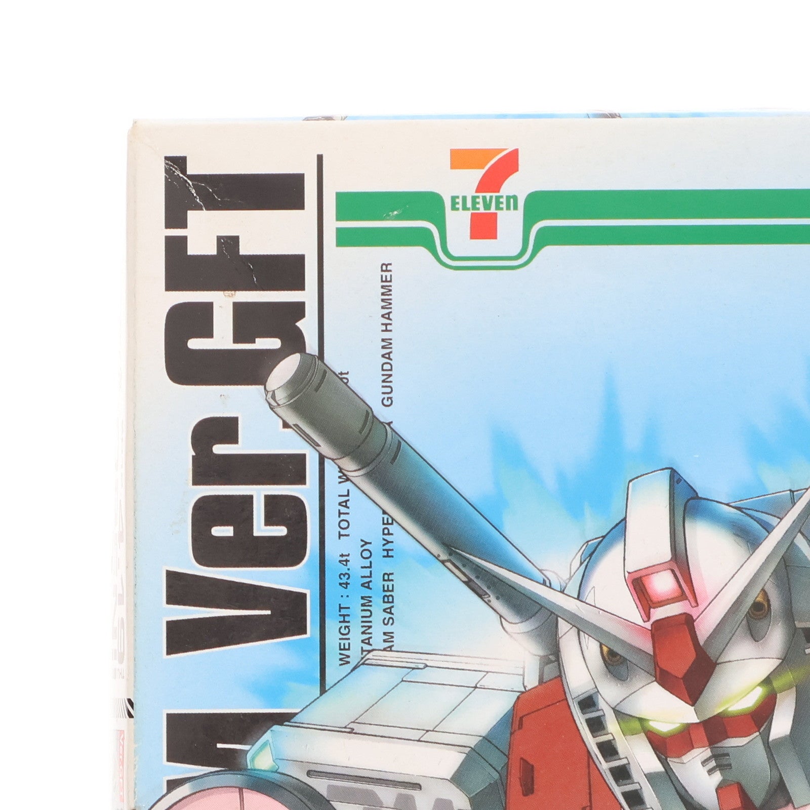 【中古即納】[PTM] セブン-イレブン限定 HG 1/144 Ver.G30th RX-78-2 ガンダム Ver.GFT セブン-イレブンオリジナルカラーVer. 2012 機動戦士ガンダム プラモデル(0176911) バンダイ(20120426)