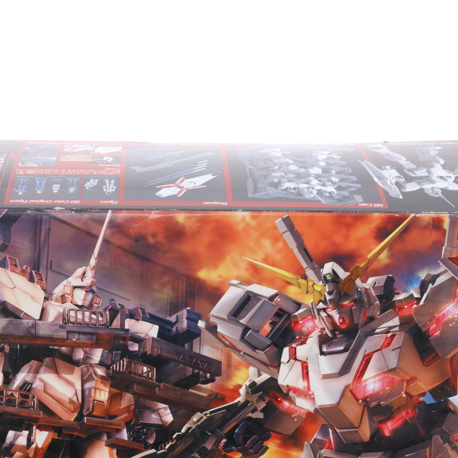【中古即納】[PTM] MG 1/100 RX-0 ユニコーンガンダム HDカラー+MS CAGE 機動戦士ガンダムUC(ユニコーン) プラモデル(0162052) バンダイ(20100312)