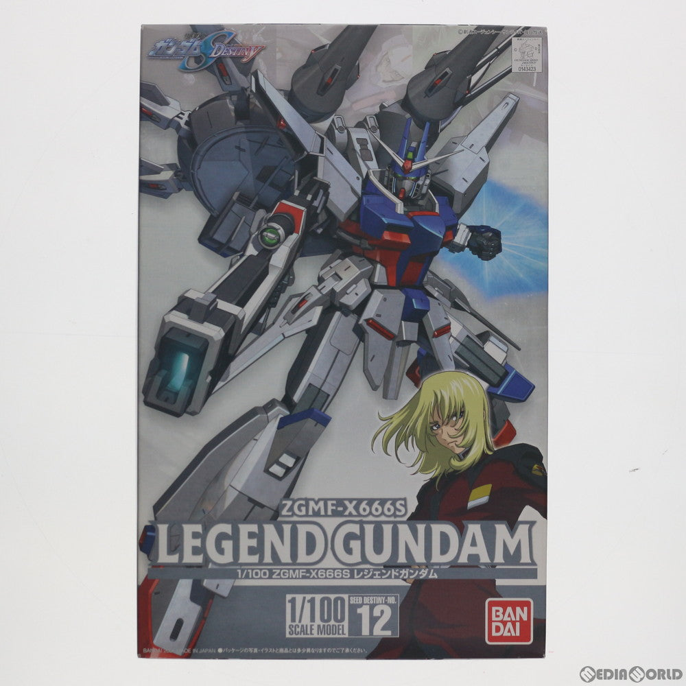 【中古即納】[PTM] 1/100 ZGMF-X666S レジェンドガンダム 初回限定版 機動戦士ガンダムSEED DESTINY(シード デスティニー) プラモデル(0143423) バンダイ(20060630)
