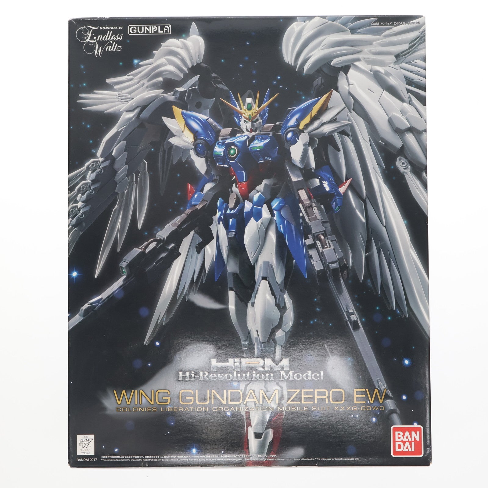 【中古即納】[PTM] ハイレゾリューションモデル 1/100 XXXG-00W0 ウイングガンダムゼロ EW 新機動戦記ガンダムW Endless Waltz(ウイング エンドレスワルツ) プラモデル(0216746) バンダイ(20170930)