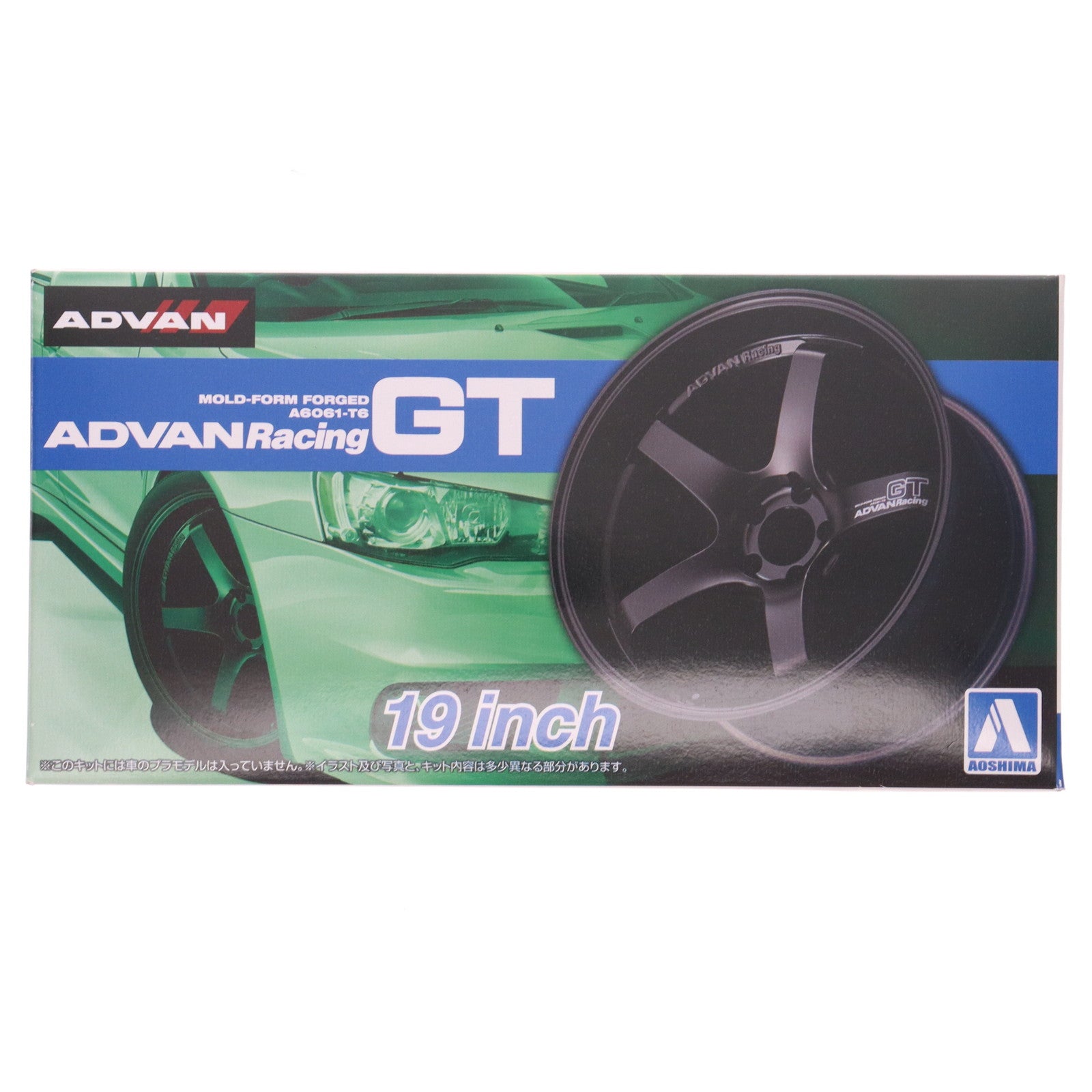 【中古即納】[PTM] ザ・チューンドパーツ No.35 1/24 アドバンレーシングGT 19インチ プラモデル用アクセサリ(053300) アオシマ(20170401)
