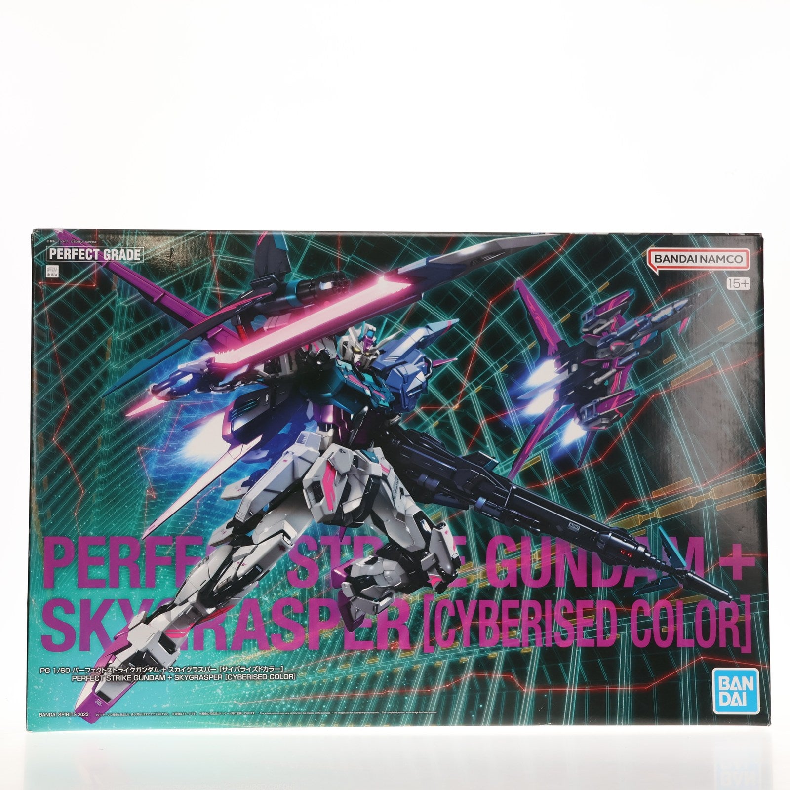 【中古即納】[PTM] 中国限定 PG 1/60 パーフェクトストライクガンダム + スカイグラスパー[サイバライズドカラー] 機動戦士ガンダムSEED(シード) プラモデル(5065108) バンダイスピリッツ(20230501)