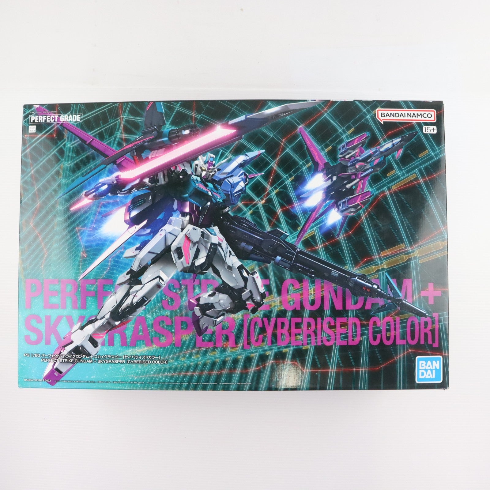 【中古即納】[PTM] 中国限定 PG 1/60 パーフェクトストライクガンダム + スカイグラスパー[サイバライズドカラー] 機動戦士ガンダムSEED(シード) プラモデル(5065108) バンダイスピリッツ(20230501)