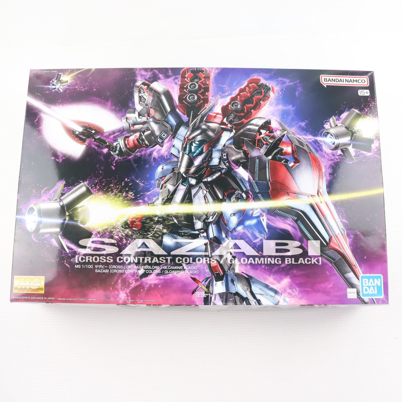 【中古即納】[PTM] 海外イベント限定 MG 1/100 サザビー(CROSS CONTRAST COLORS/暮靄黒/GLOAMING BLACK) 機動戦士ガンダム 逆襲のシャア プラモデル バンダイスピリッツ(20250501)