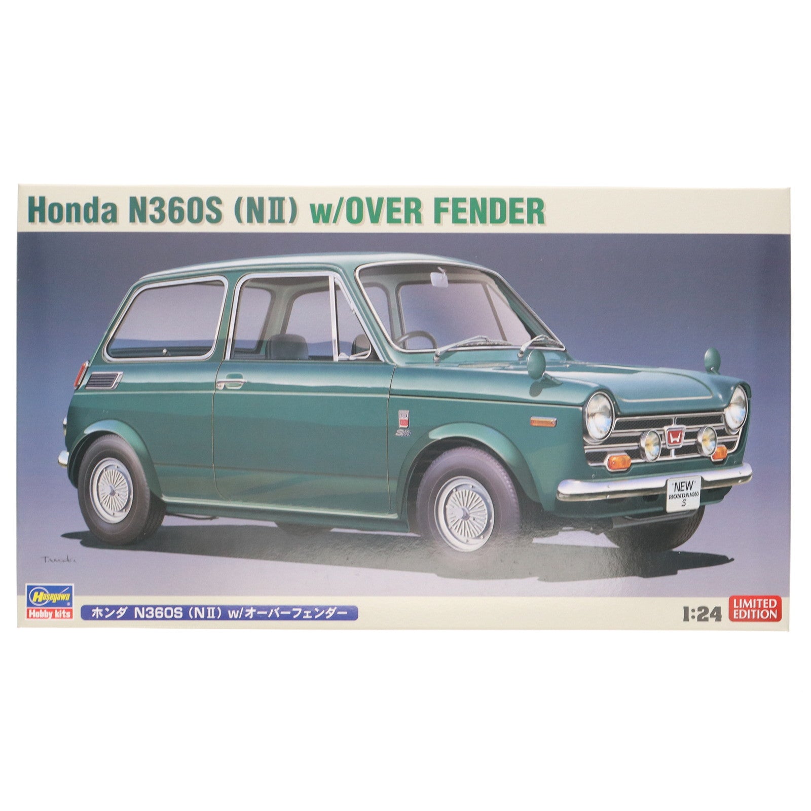 【中古即納】[PTM] 1/24 ホンダ N360S(N II) w/オーバーフェンダー プラモデル(20659) ハセガワ(20231028)