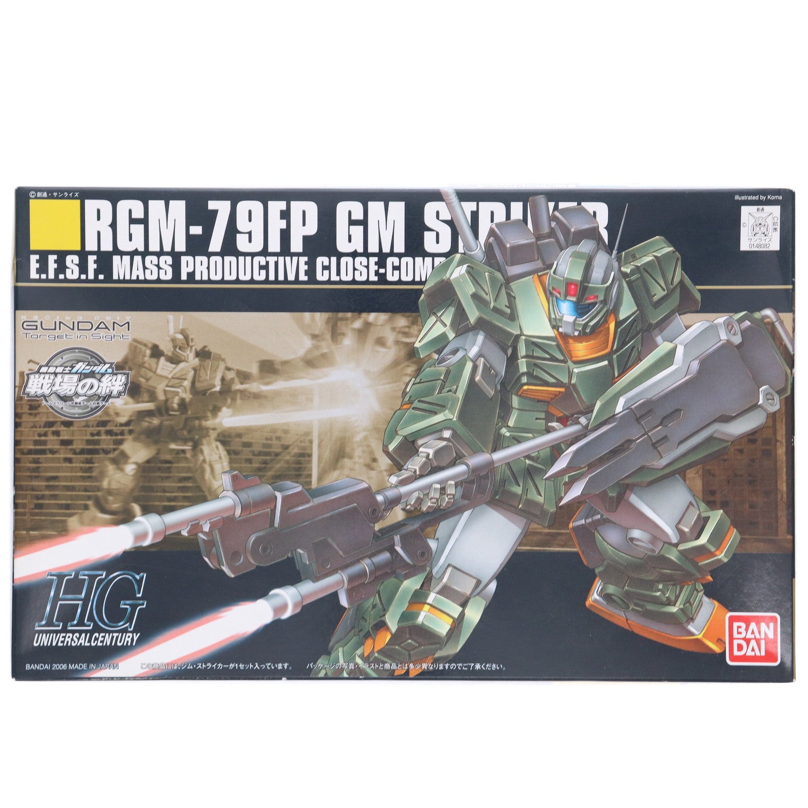【中古即納】[PTM] HGUC 1/144 RGM-79FP ジム・ストライカー 機動戦士ガンダム外伝 THE BLUE DESTINY プラモデル バンダイ(20061231)