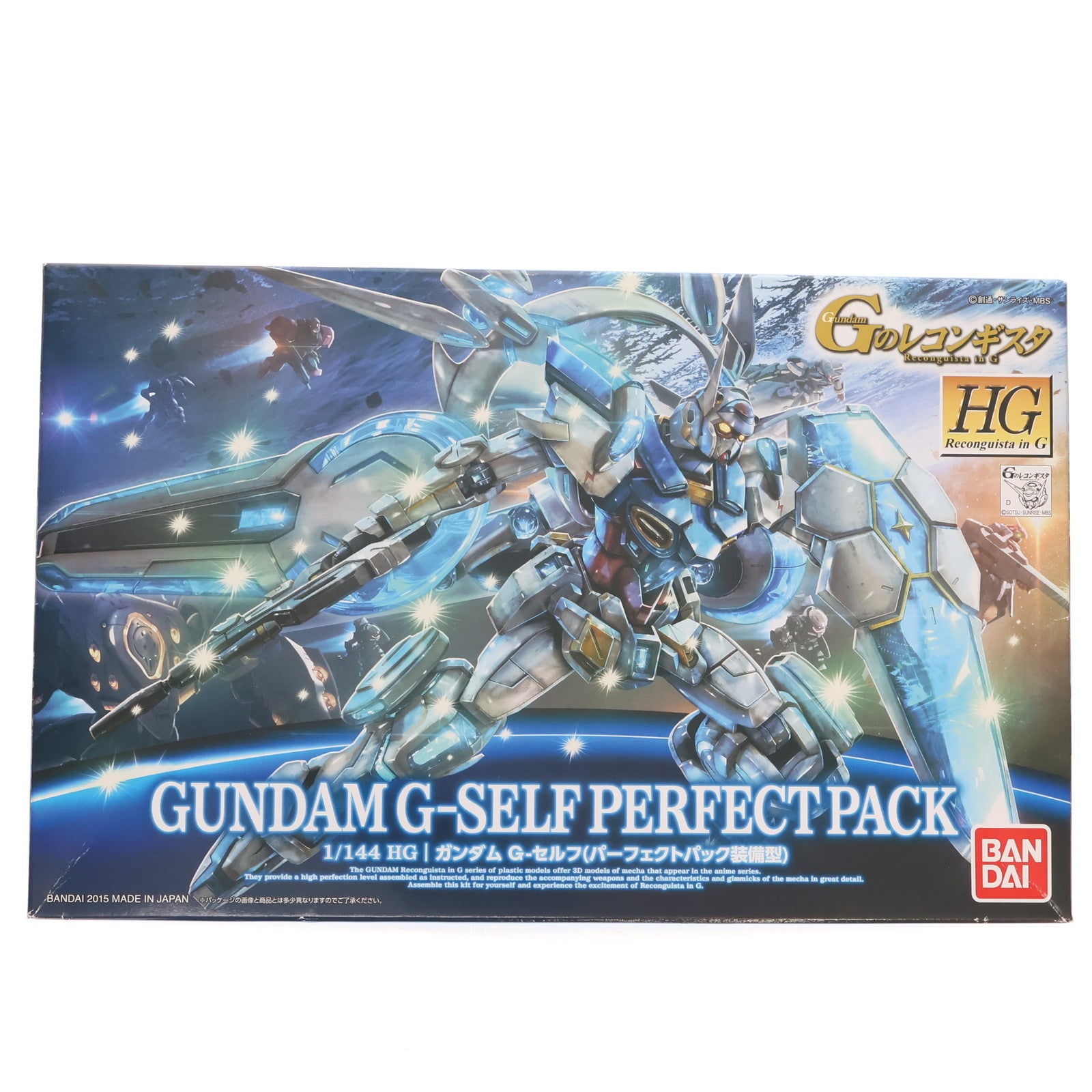【中古即納】[PTM] HG 1/144 ガンダム G-セルフ(パーフェクトパック装備型) ガンダム Gのレコンギスタ プラモデル(0200636) バンダイ(20180427)