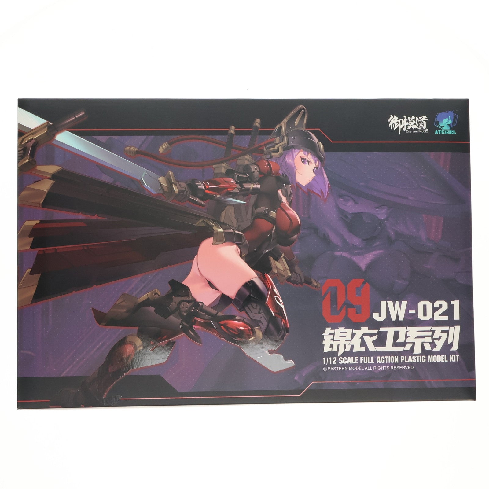 【中古即納】[PTM] A.T.K.GIRL(A.T.Kガール) JW021 1/12 錦衣衛(きんいえい) プラモデル 御模道(EASTERN MODEL)(20220311)