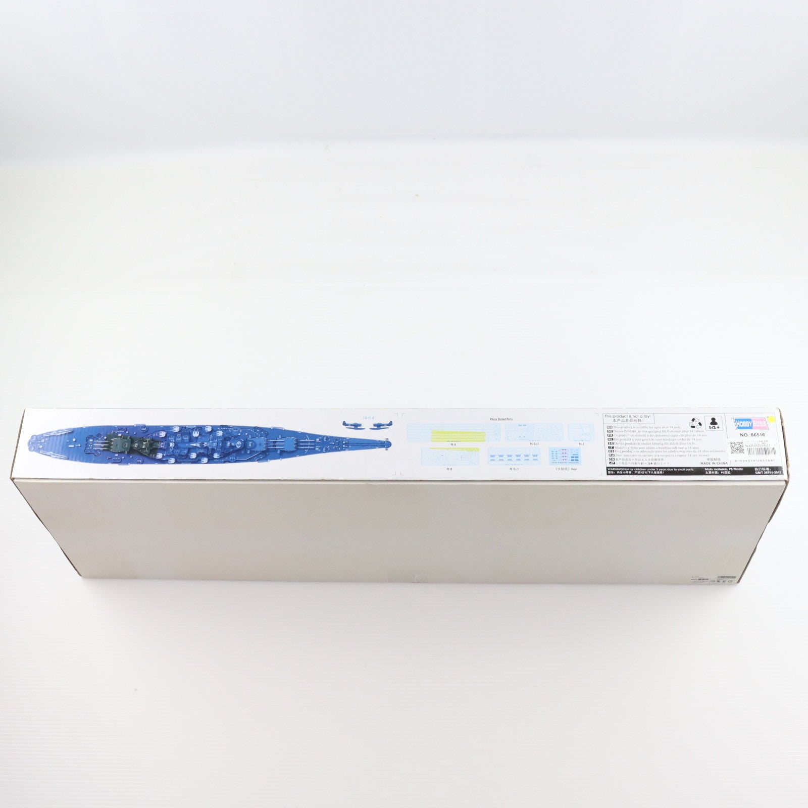 【中古即納】[PTM] 艦船シリーズ 1/350 アメリカ海軍 戦艦ミズーリ BB-63 プラモデル(86516) HOBBY BOSS(ホビーボス)(20221113)