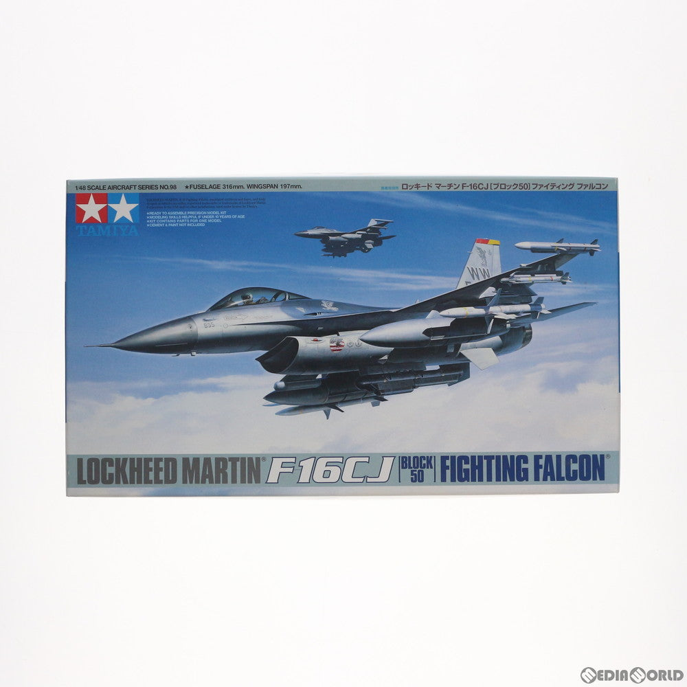 【中古即納】[PTM] 1/48 ロッキード マーチン F-16CJ ブロック50 ファイティング ファルコン プラモデル(61098) タミヤ(20111007)