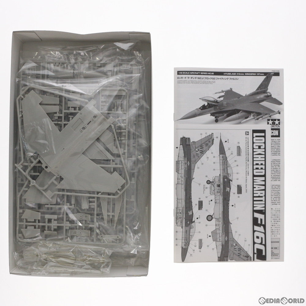 【中古即納】[PTM] 1/48 ロッキード マーチン F-16CJ ブロック50 ファイティング ファルコン プラモデル(61098) タミヤ(20111007)