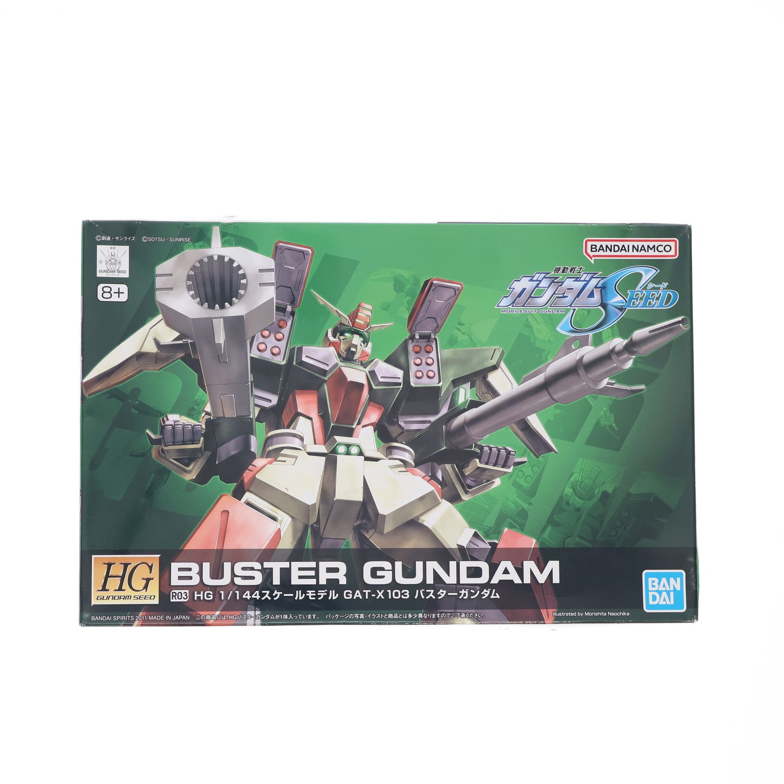 【中古即納】[PTM] HG 1/144 GAT-X103 バスターガンダム 機動戦士ガンダムSEED(シード) プラモデル(5060360) バンダイスピリッツ(20200430)