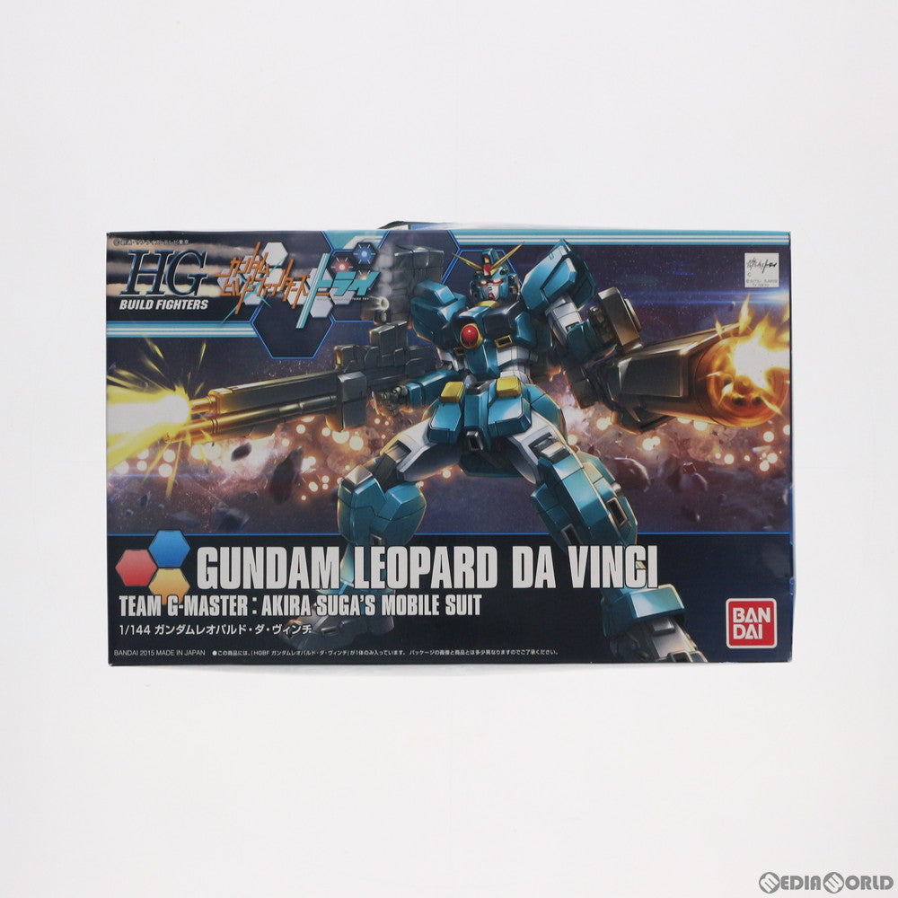 【中古即納】[PTM] HGBF 1/144 ガンダムレオパルド・ダ・ヴィンチ ガンダムビルドファイターズトライ プラモデル バンダイ(20180427)