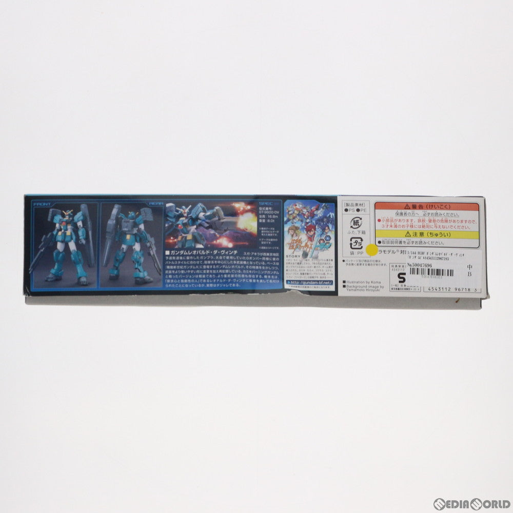 【中古即納】[PTM] HGBF 1/144 ガンダムレオパルド・ダ・ヴィンチ ガンダムビルドファイターズトライ プラモデル バンダイ(20180427)