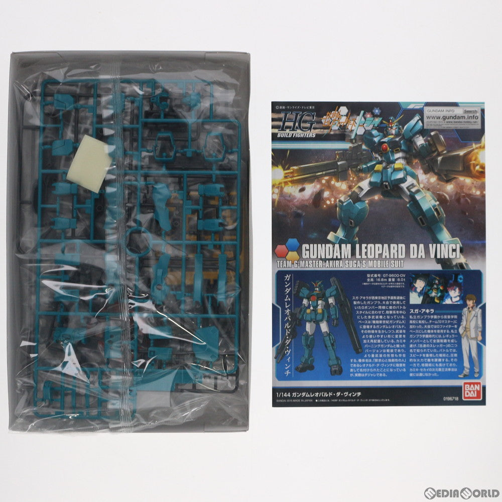 【中古即納】[PTM] HGBF 1/144 ガンダムレオパルド・ダ・ヴィンチ ガンダムビルドファイターズトライ プラモデル バンダイ(20180427)