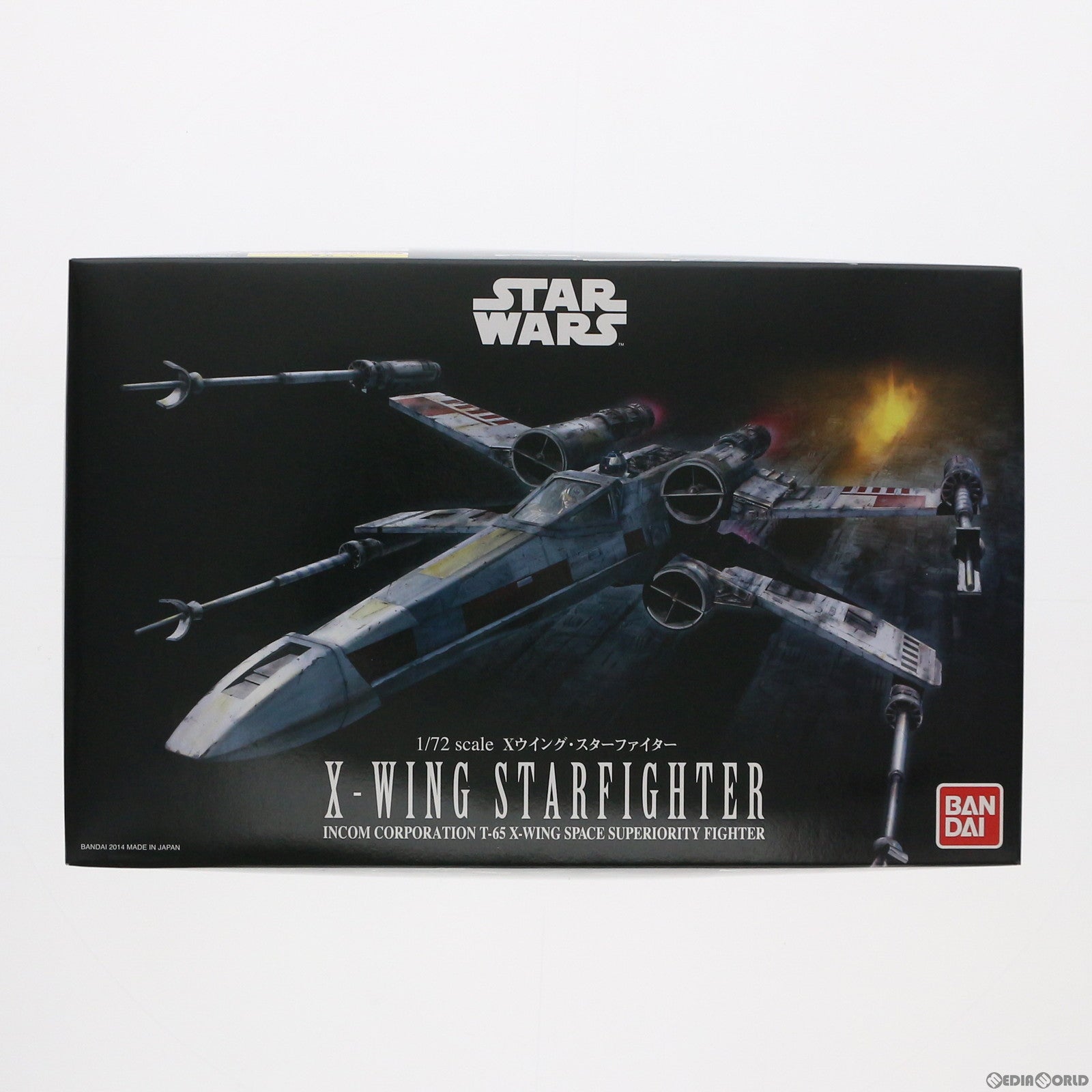 【中古即納】[PTM] 1/72 Xウイング・スターファイター STAR WARS(スター・ウォーズ) プラモデル(191406) バンダイ(20141122)