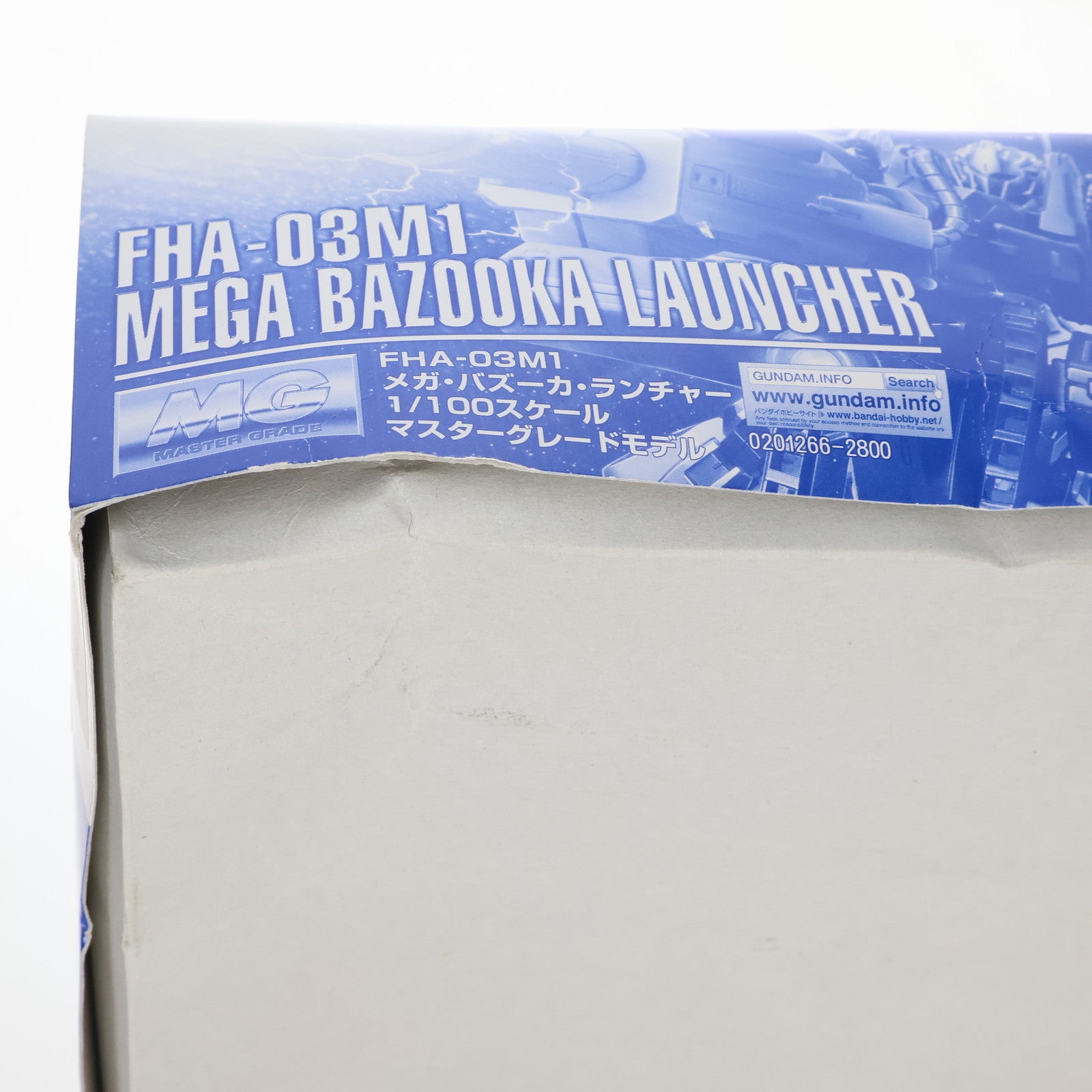 【中古即納】[PTM] プレミアムバンダイ限定 MG 1/100 百式用 FHA-03M1 メガ・バズーカ・ランチャー 機動戦士Zガンダム プラモデル(0201266) バンダイ(20150731)