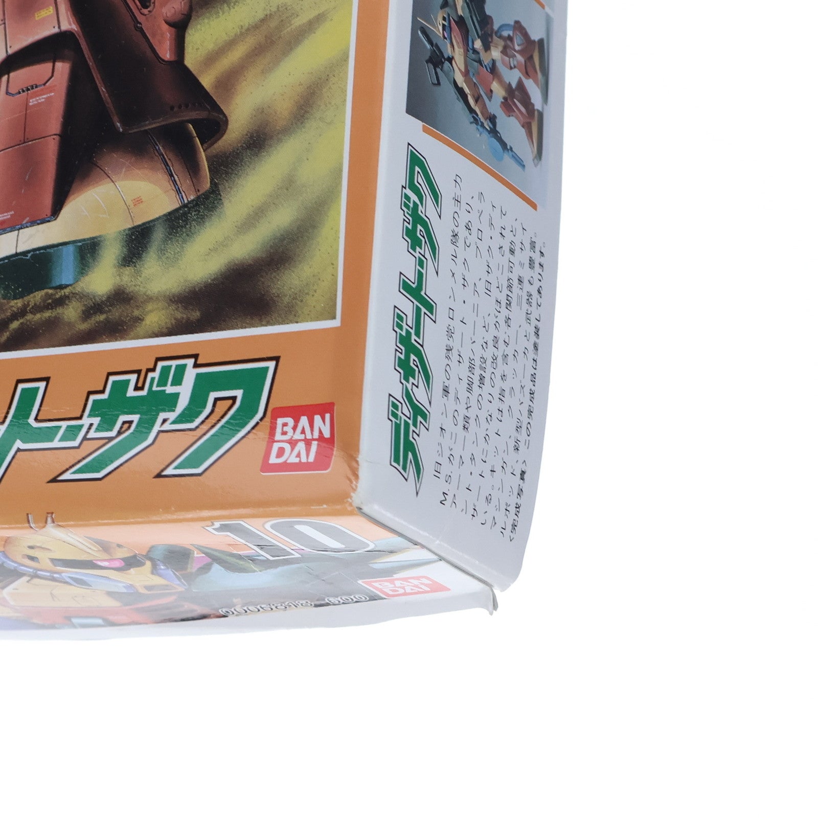 【中古即納】[PTM] 1/144 MS-06D ディザート・ザク 機動戦士ガンダムZZ(ダブルゼータ) シリーズ No.10 プラモデル(0006818) バンダイ(19940131)