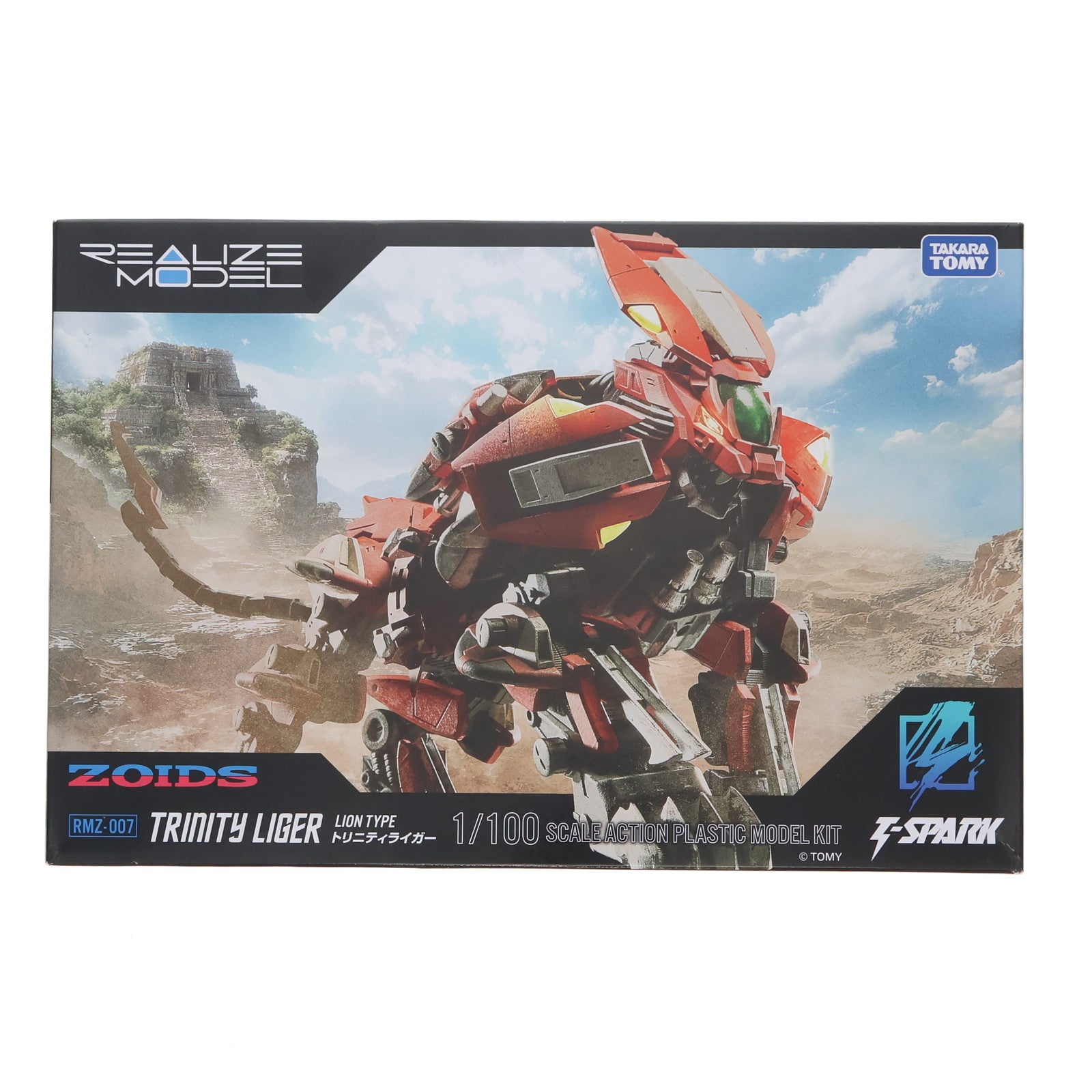 【中古即納】[PTM] T-SPARK 1/100 RMZ-007 トリニティライガー ZOIDS SAGA(ゾイドサーガ) プラモデル タカラトミー(20250831)