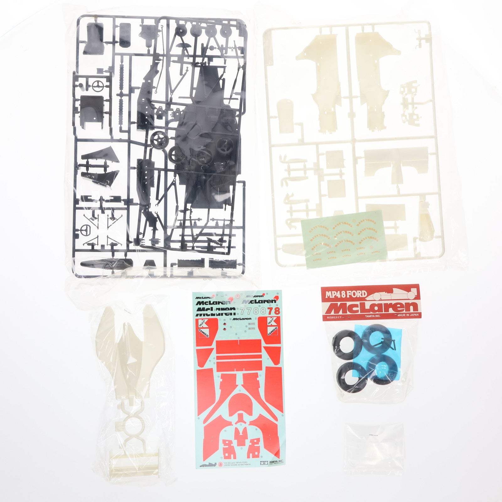 【中古即納】[PTM] グランプリコレクション No.39 1/20 マクラーレン MP4/8フォード ディスプレイモデル プラモデル(20039) タミヤ(19991231)