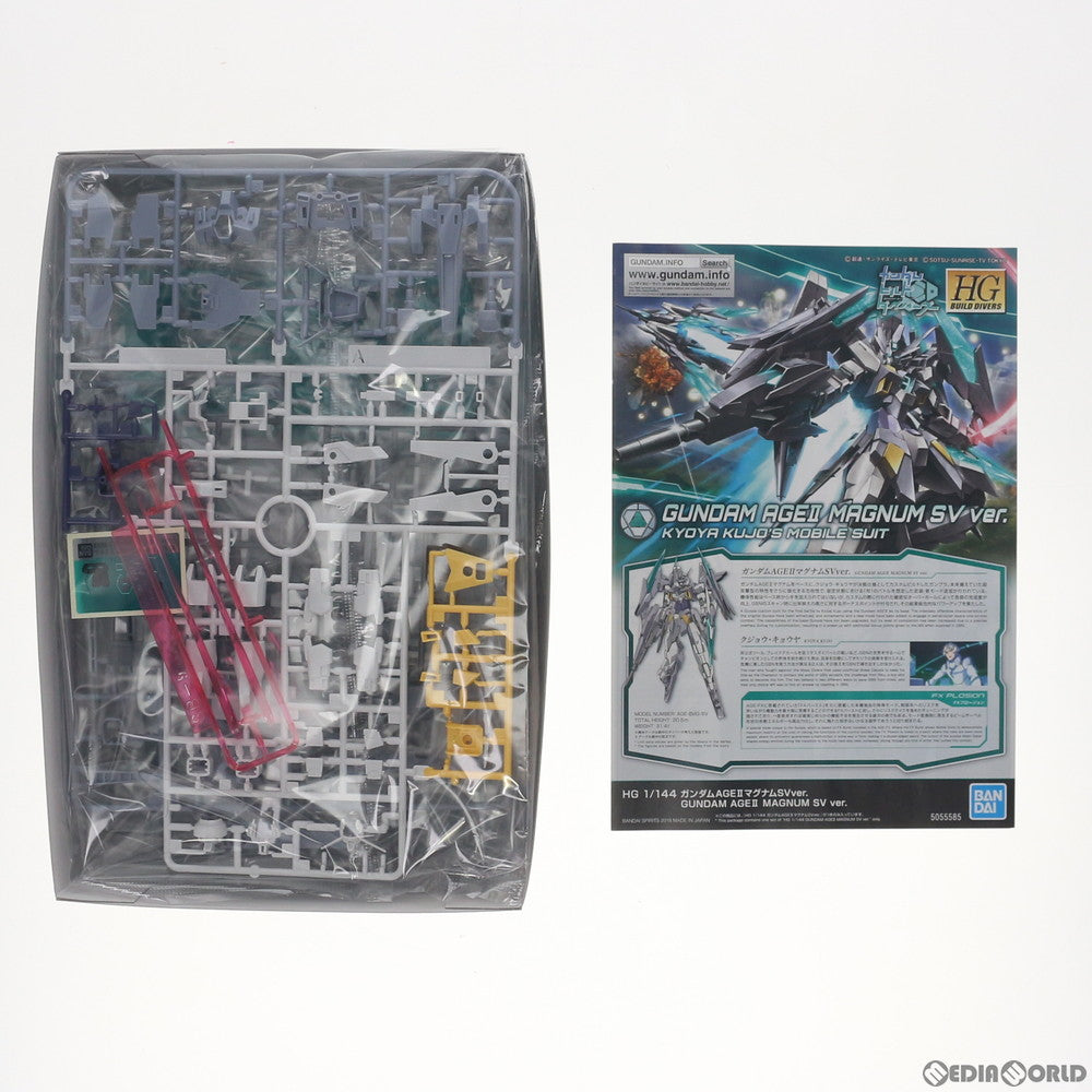 【中古即納】[PTM] HGBD 1/144 AGE-IIMG ガンダムAGEIIマグナム SVver. ガンダムビルドダイバーズ プラモデル(2457259) バンダイスピリッツ(20200822)