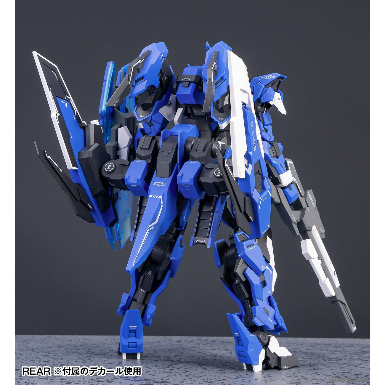 【中古即納】[PTM] SUPER ROBOT HEROES 1/100 エストエイル(初回特別価格版) プラモデル(KM-101) 橘猫工業(ORANGE CAT INDUSTRY)/ウェーブ(WAVE)(20230226)