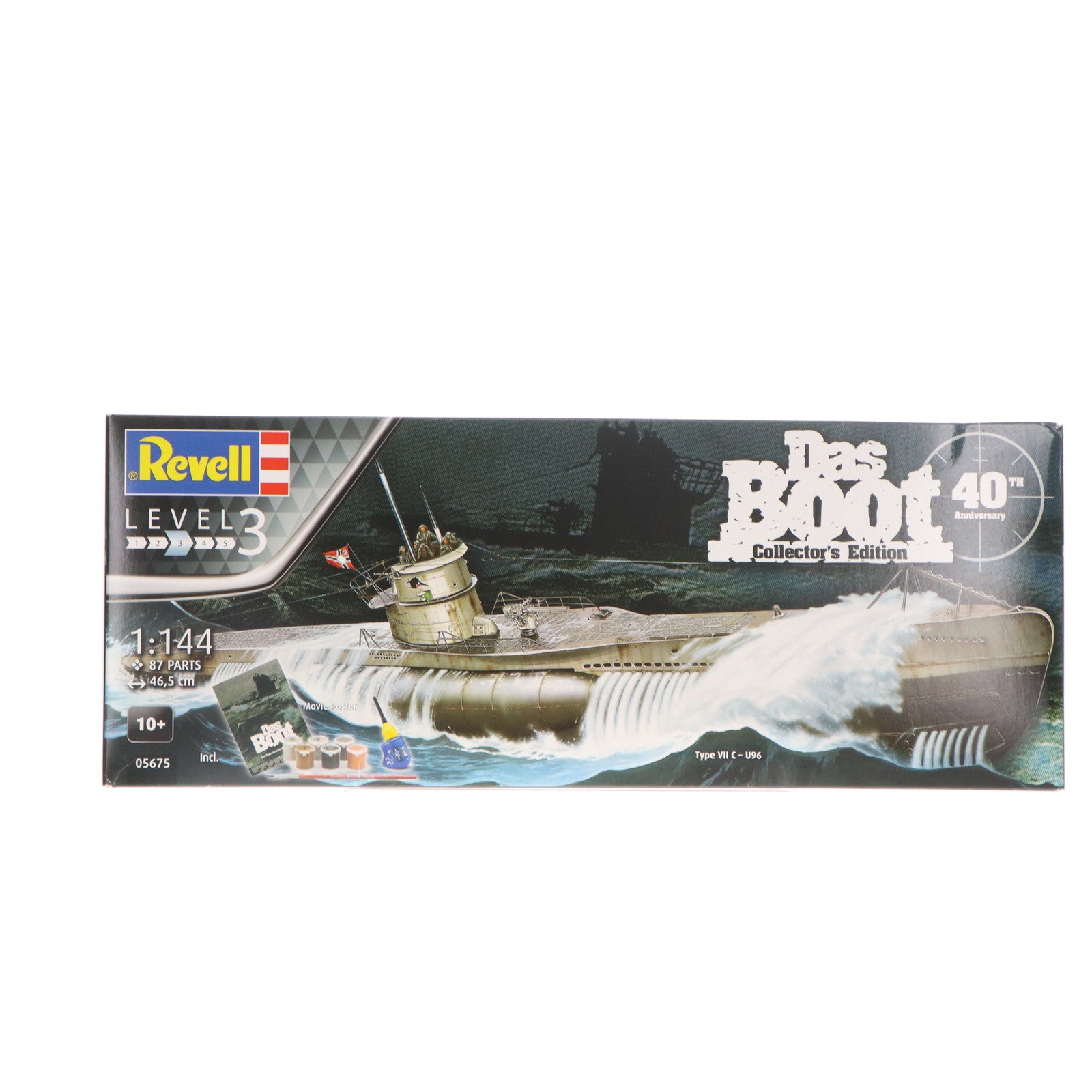 【中古即納】[PTM] 1/144 映画Uボート 40周年記念ムービーセット(ギフトセット) プラモデル(05675) Revell(レベル)(20210604)