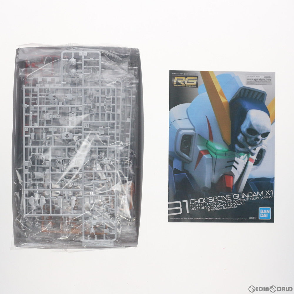 【中古即納】[PTM] RG 1/144 XM-X1 クロスボーン・ガンダムX1 チタニウムフィニッシュ 機動戦士クロスボーン・ガンダム プラモデル GUNPLA EXPO TOKYO 2020開催記念 プレミアムバンダイ限定(5058993) バンダイスピリッツ(20201112)