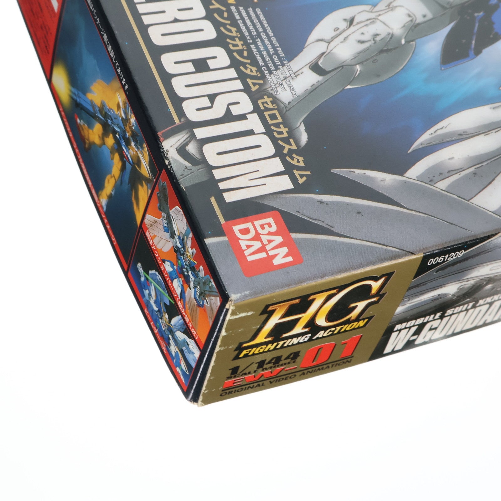 【中古即納】[PTM] HG 1/144 XXXG-00W0 ウイングガンダムゼロカスタム 新機動戦記ガンダムW Endless Waltz(エンドレスワルツ) プラモデル バンダイ(19980430)