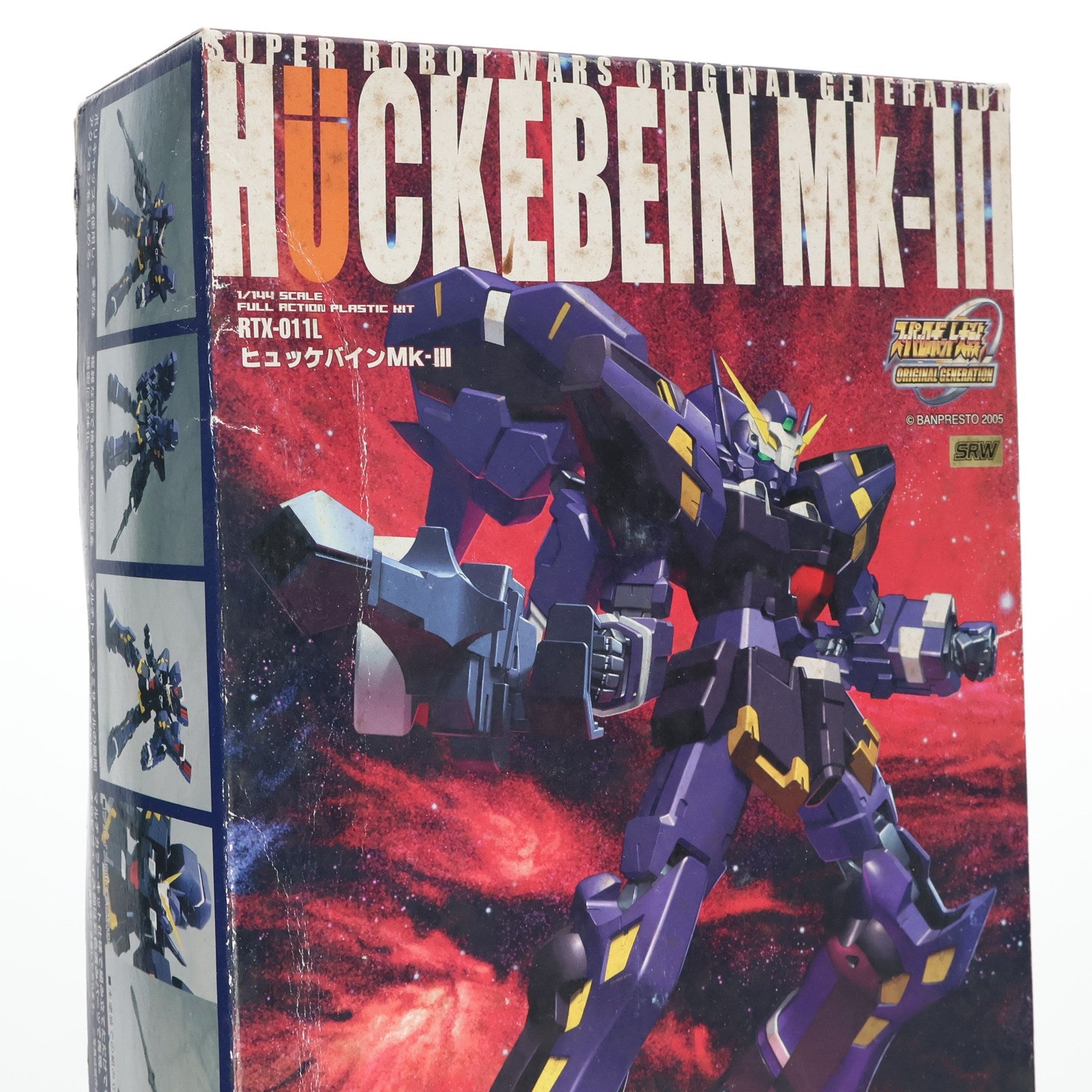 【中古即納】[PTM] S.R.G-S-007 1/144 RTX-011L ヒュッケバイン Mk-III スーパーロボット大戦OG プラモデル(KP-08) コトブキヤ(20051031)