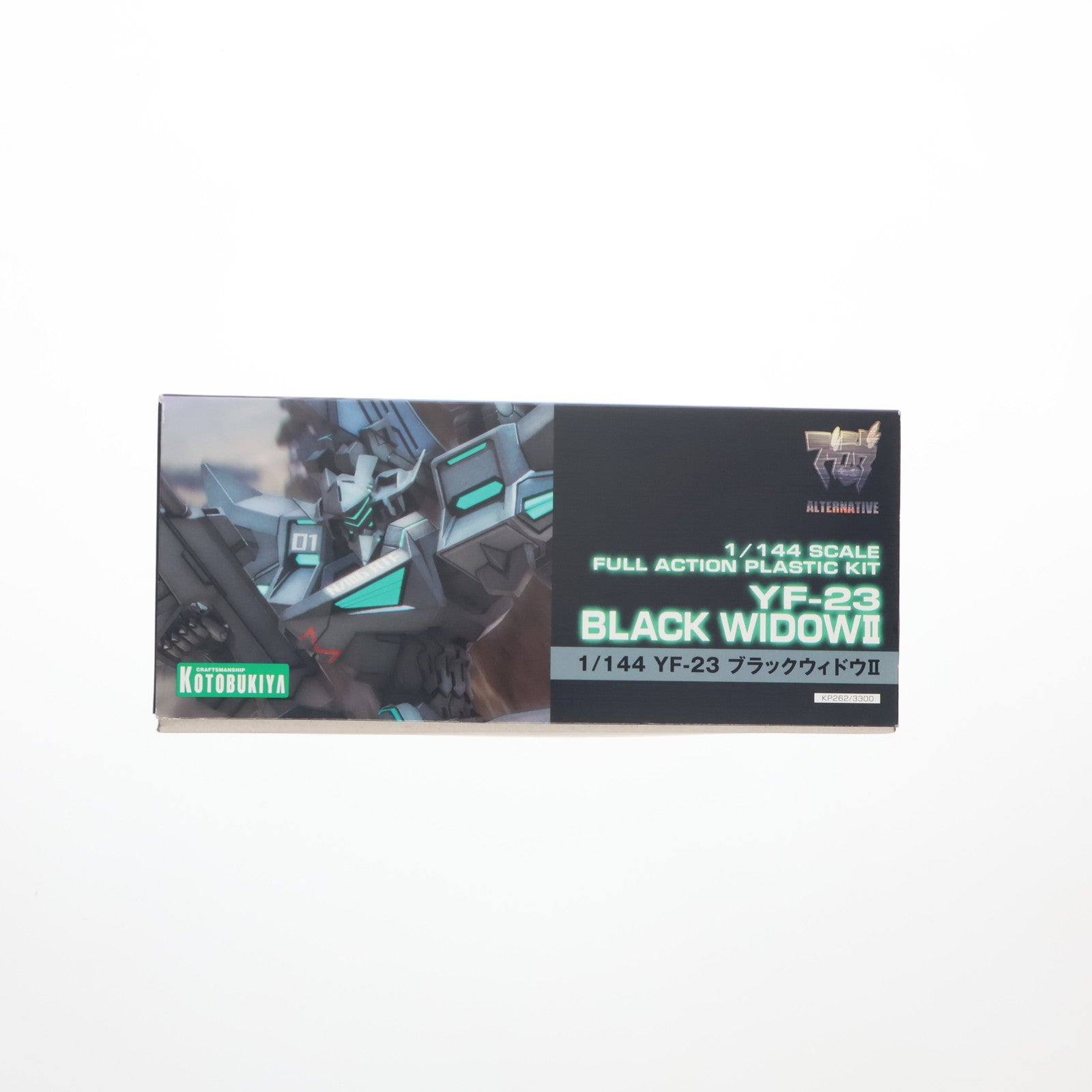 【中古即納】[PTM] 初回特典付属 1/144 YF-23 ブラックウィドウII マブラヴ オルタネイティヴ プラモデル(KP262) コトブキヤ(20130823)