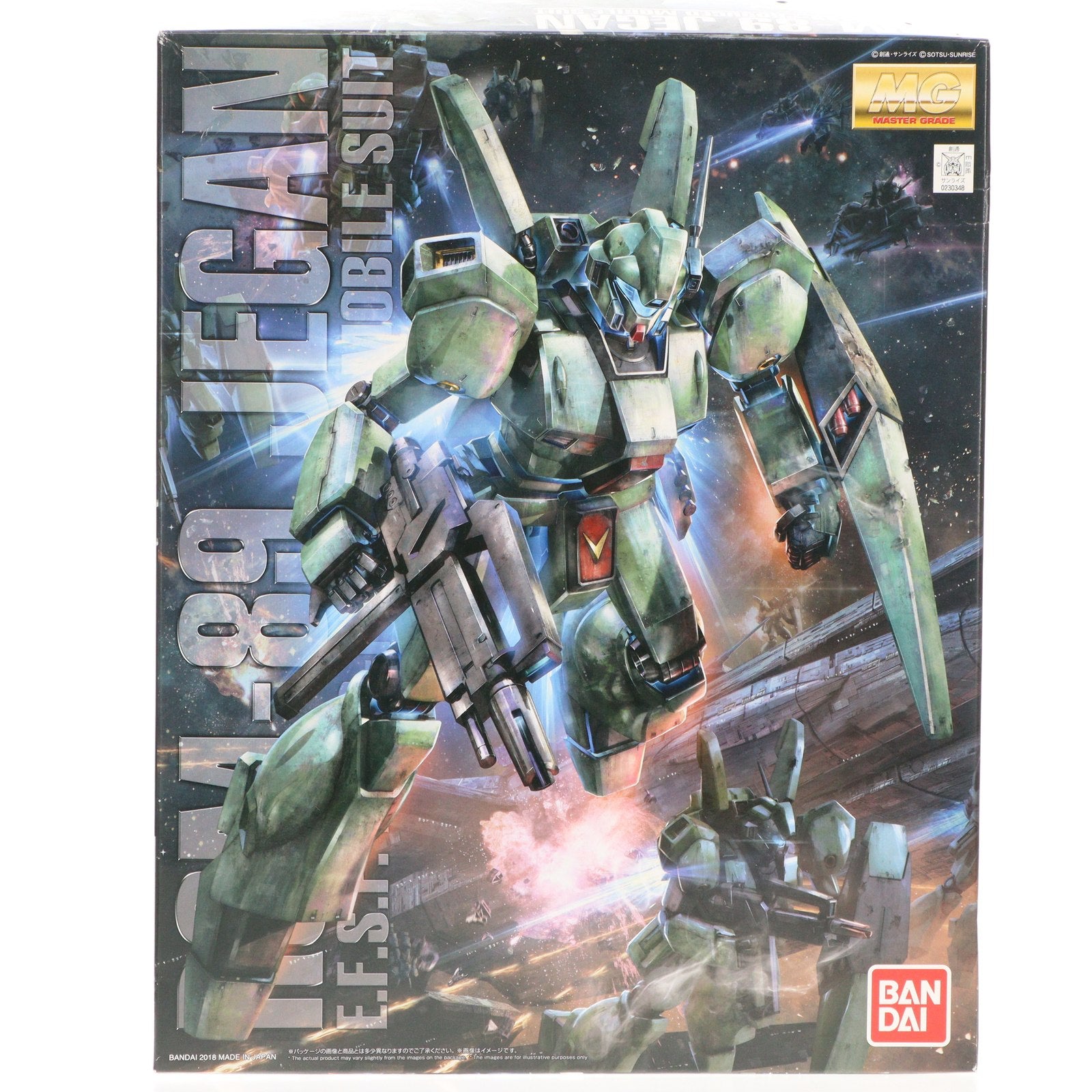 【中古即納】[PTM] MG 1/100 RGM-89 ジェガン 機動戦士ガンダム 逆襲のシャア プラモデル(0230348) バンダイ(20180714)