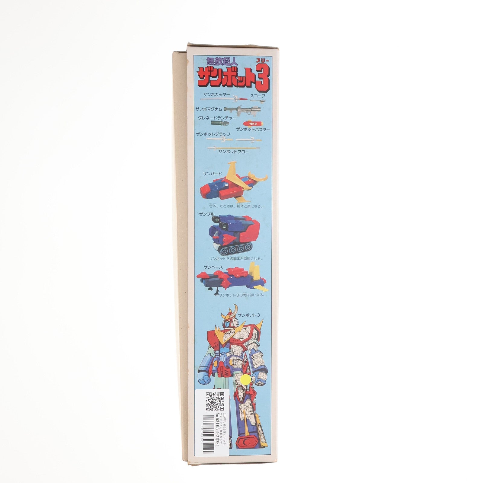 【中古即納】[PTM] (JAN無し版) 合体ロボット ザンボット3 無敵超人ザンボット3 プラモデル(G4・GZ-5) アオシマ(19991231)