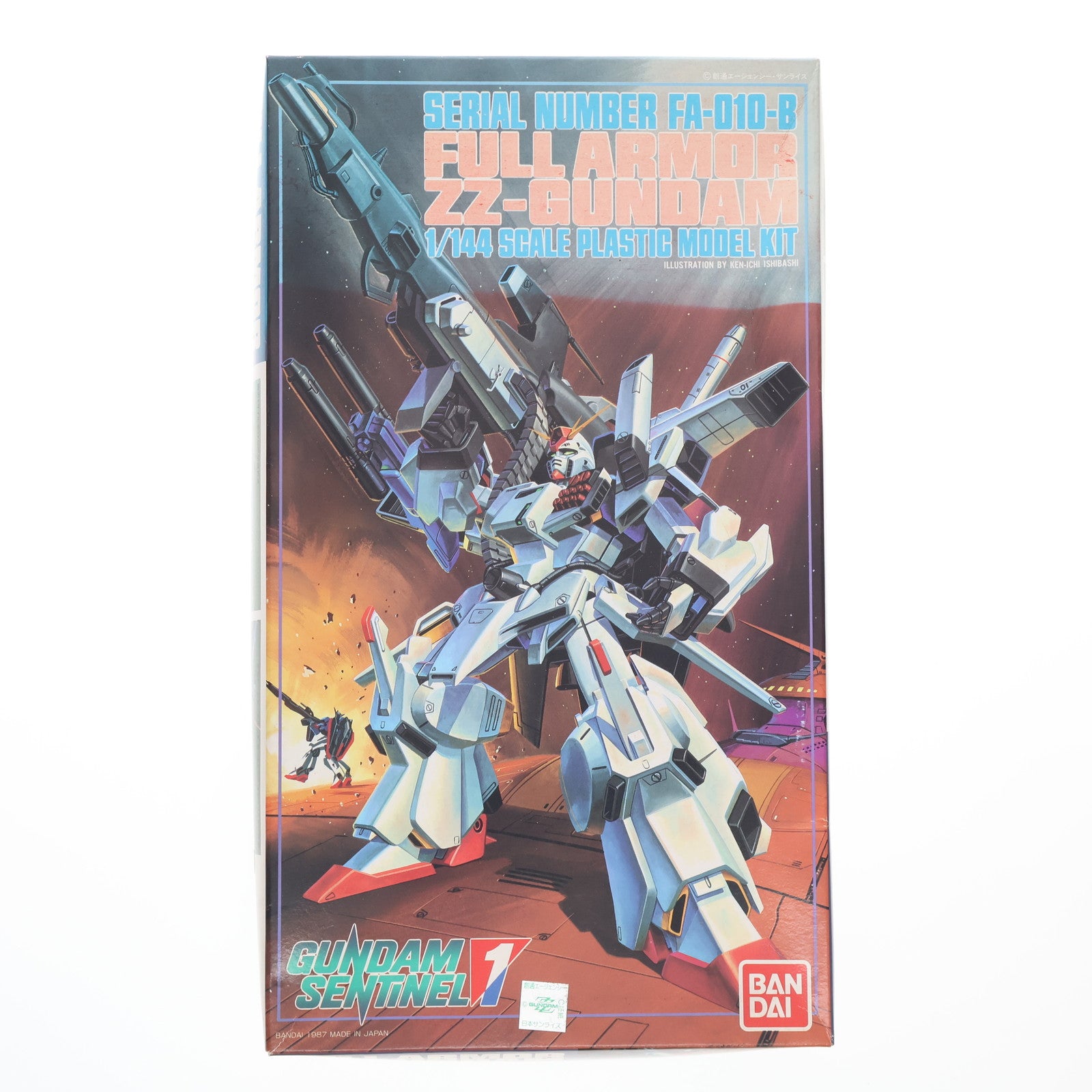 【中古即納】[PTM] 1/144 FA-010-B フルアーマーダブルゼータガンダム ガンダム・センチネル シリーズNo.1 プラモデル(0020267) バンダイ(20180324)
