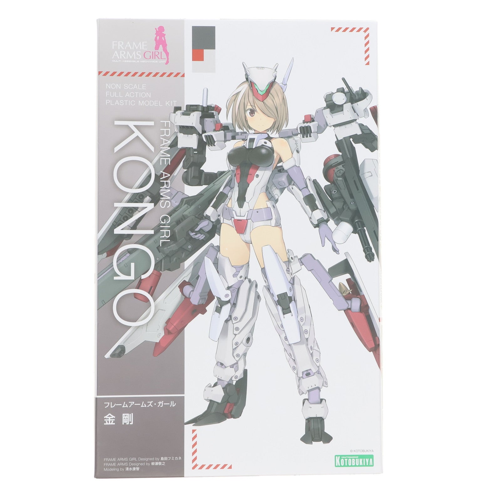【中古即納】[PTM] フレームアームズ・ガール 金剛(こんごう) プラモデル(FG019) コトブキヤ(20230525)