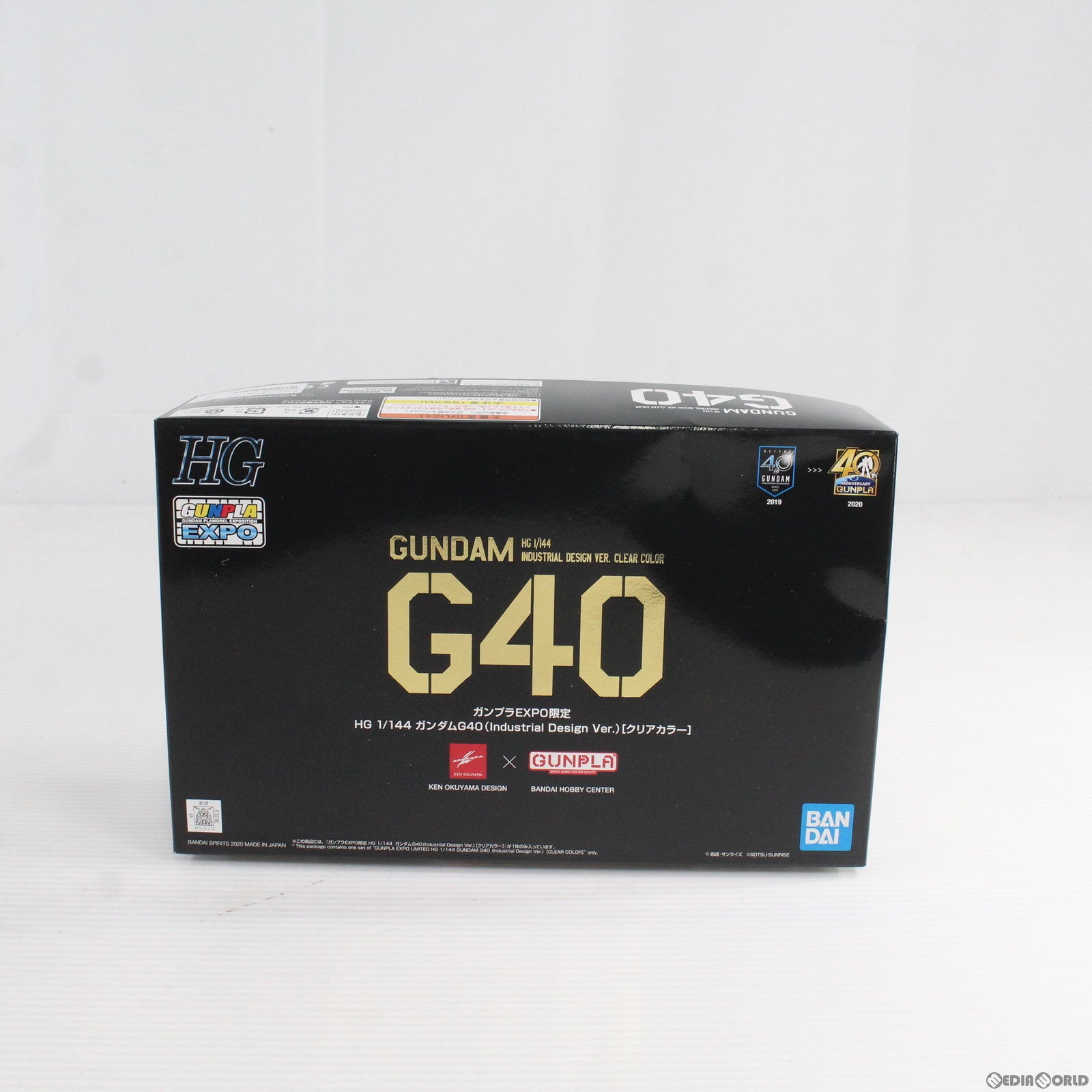 【中古即納】[PTM] ガンプラEXPO限定 HG 1/144 RX-78-2 ガンダムG40 Industrial Design Ver.(クリアカラー) 機動戦士ガンダム プラモデル(2475036) バンダイスピリッツ(20201112)