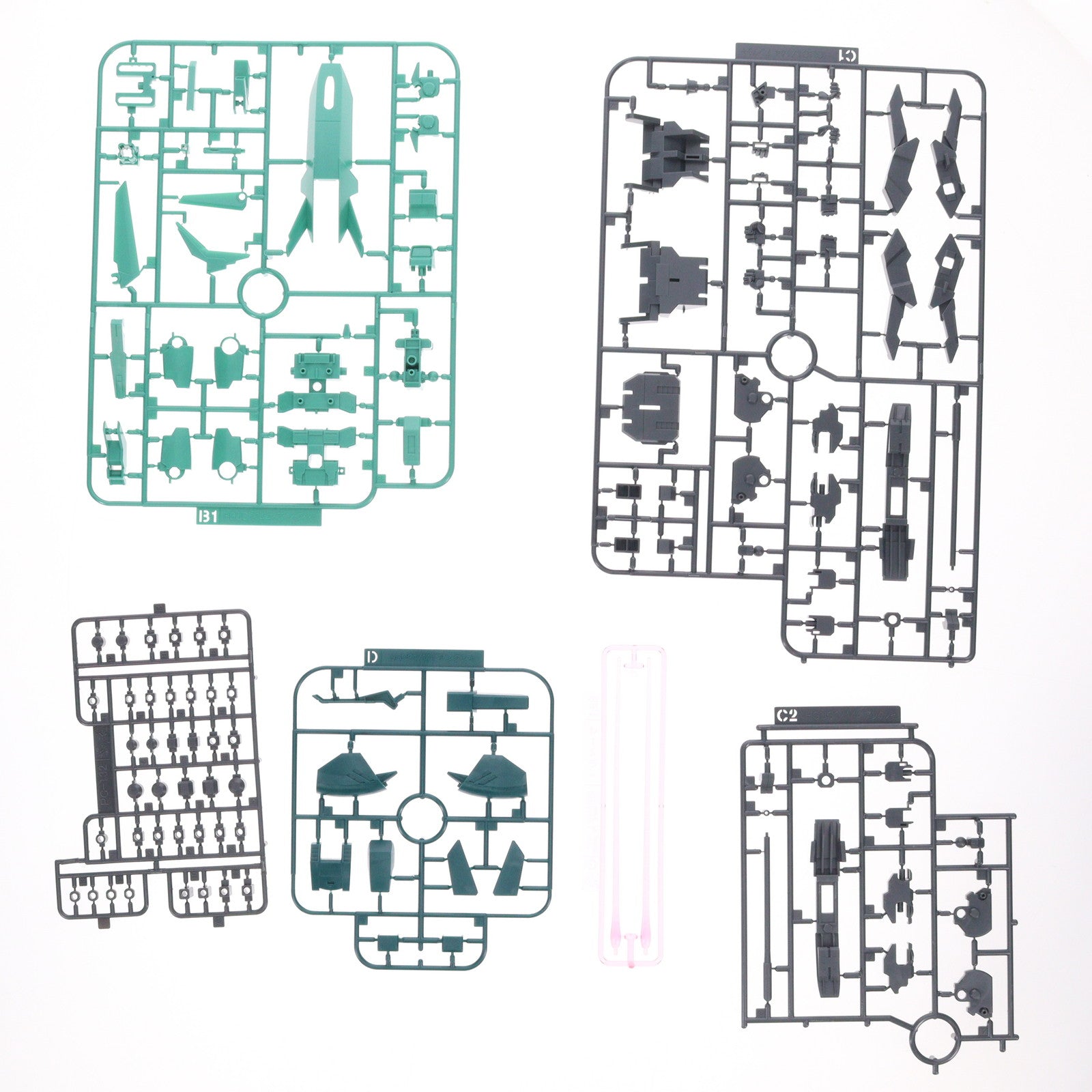 【中古即納】[PTM] HGUC 1/144 RAS-96 アンクシャ 機動戦士ガンダムUC(ユニコーン) プラモデル(0175717) バンダイ(20170823)