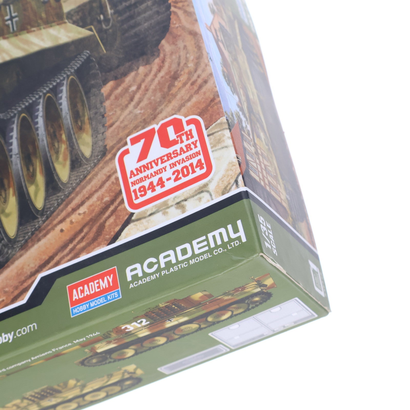 【中古即納】[PTM] 1/35 TIGER-I Ver.MID 70TH ANNIVERSARY NORMANDY INVASION 1944-2014 プラモデル(13287) アカデミー(20141001)