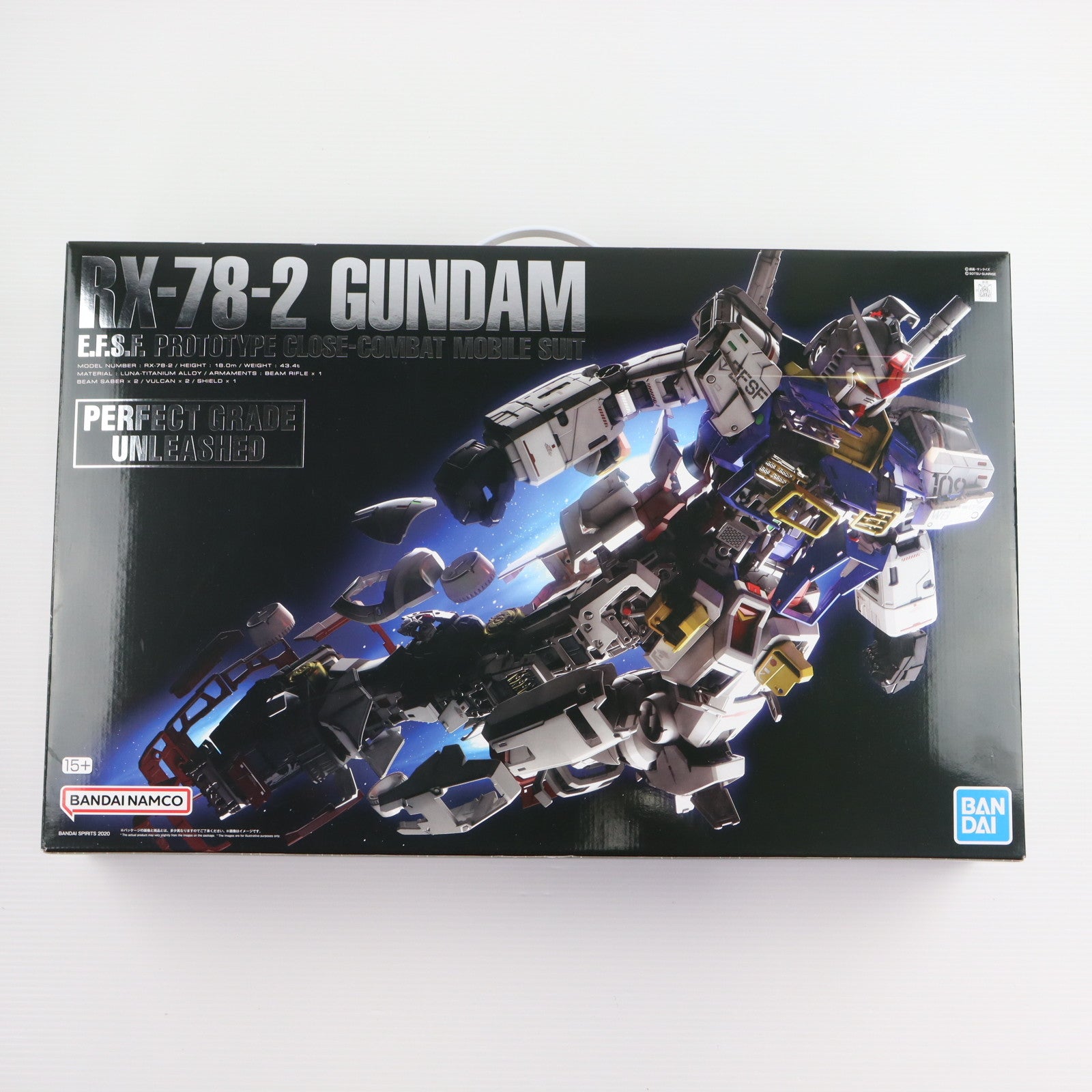 【中古即納】[PTM] (再販) PG UNLEASHED 1/60 RX-78-2 ガンダム 機動戦士ガンダム プラモデル(2530615) バンダイスピリッツ(20250601)