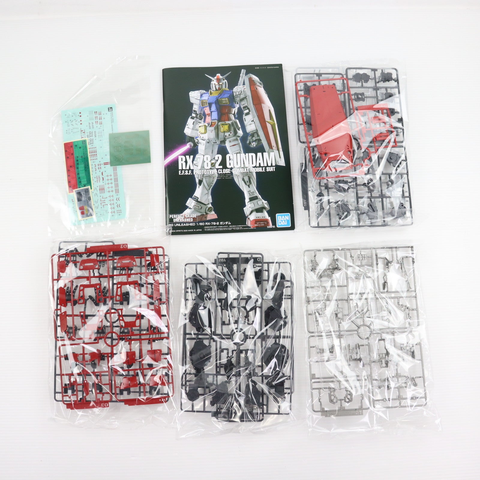 【中古即納】[PTM] (再販) PG UNLEASHED 1/60 RX-78-2 ガンダム 機動戦士ガンダム プラモデル(2530615) バンダイスピリッツ(20250601)