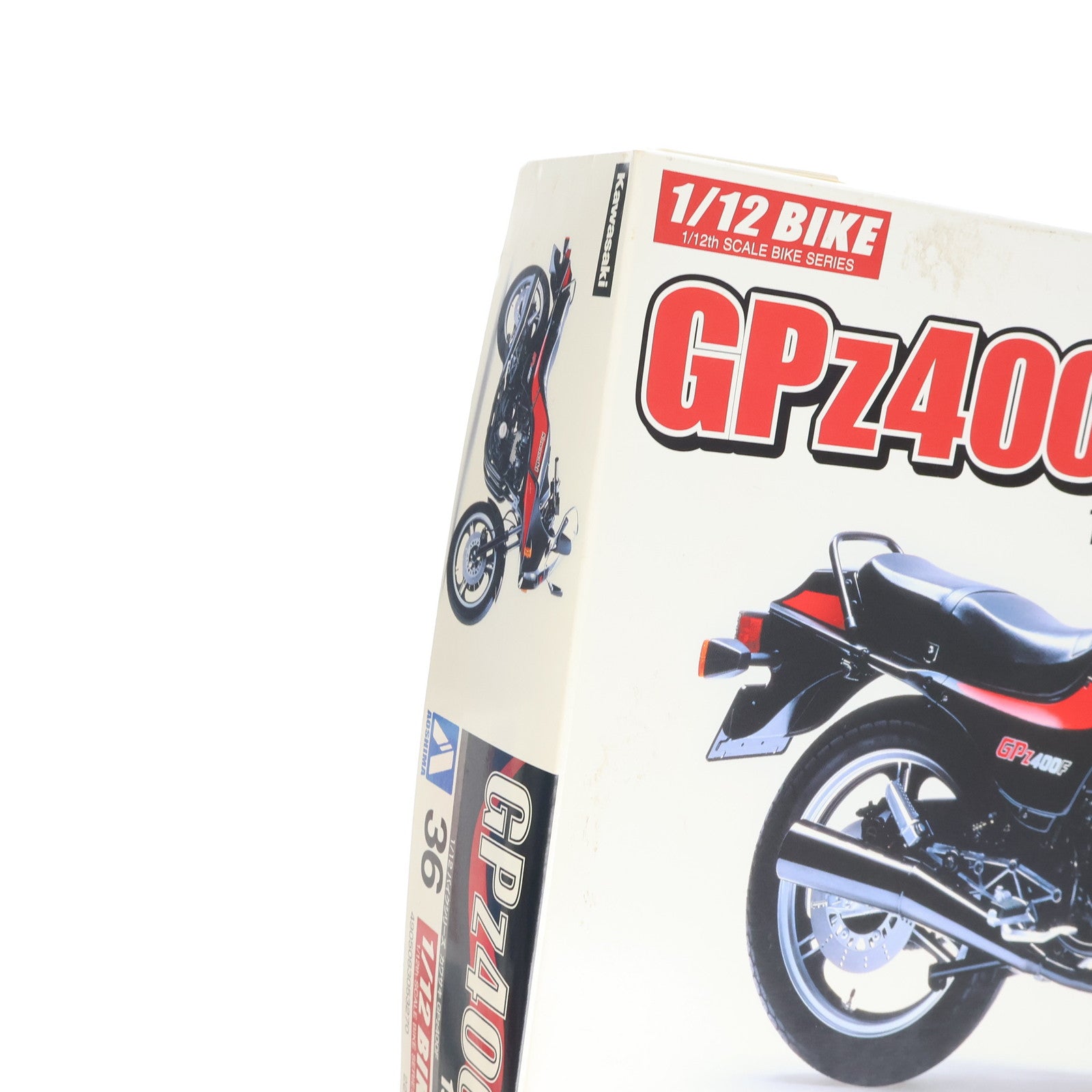 【中古即納】[PTM] バイクシリーズ No.36 1/12 カワサキ GPz400F プラモデル(53270) アオシマ(20200227)