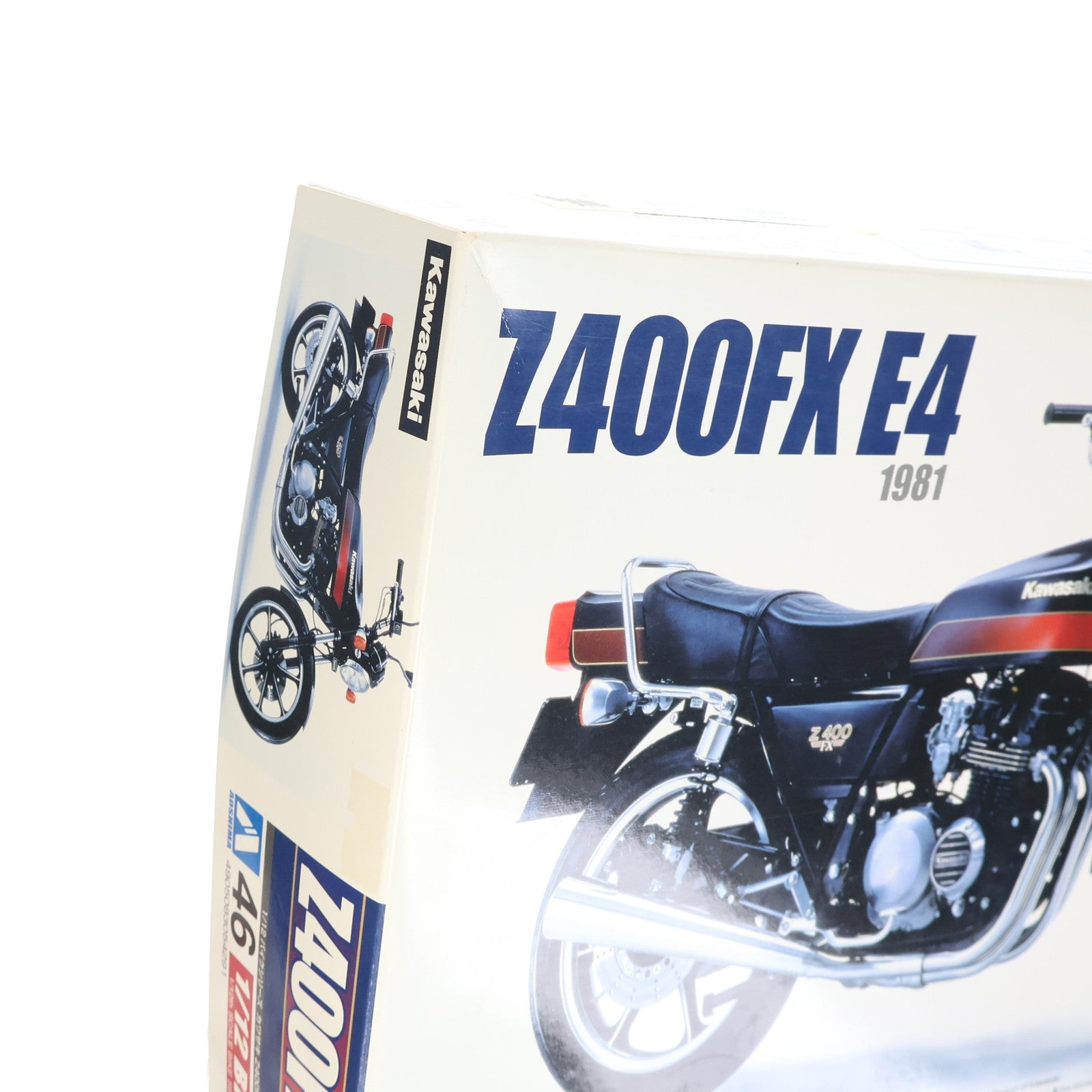 【中古即納】[PTM] (再販) 1/12 バイク No.46 カワサキ Z400FX E4 プラモデル アオシマ(20180331)