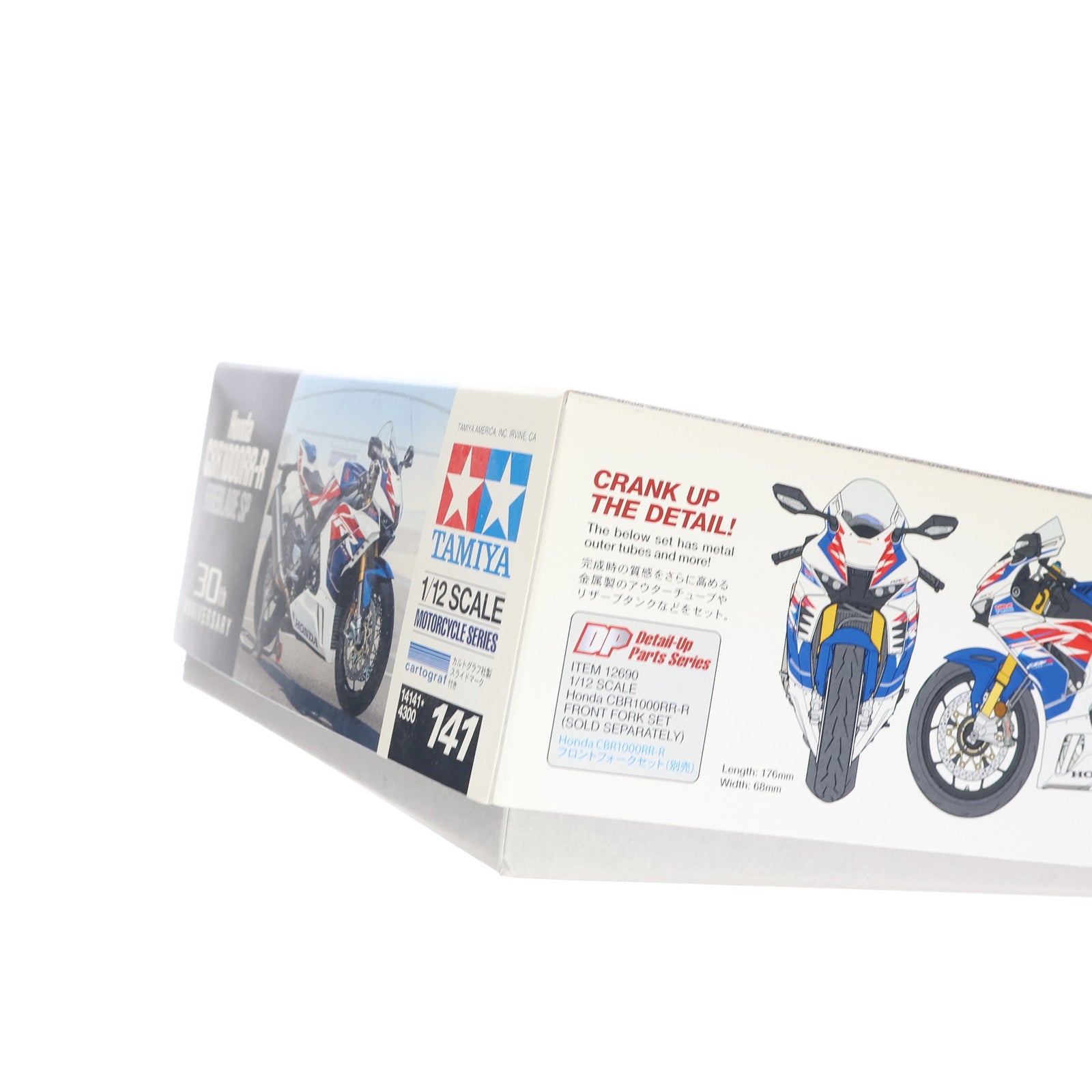 【中古即納】[PTM] オートバイシリーズ No.141 1/12 Honda CBR1000RR-R FIREBLADE SP 30th Anniversary プラモデル(14141) タミヤ(20230901)