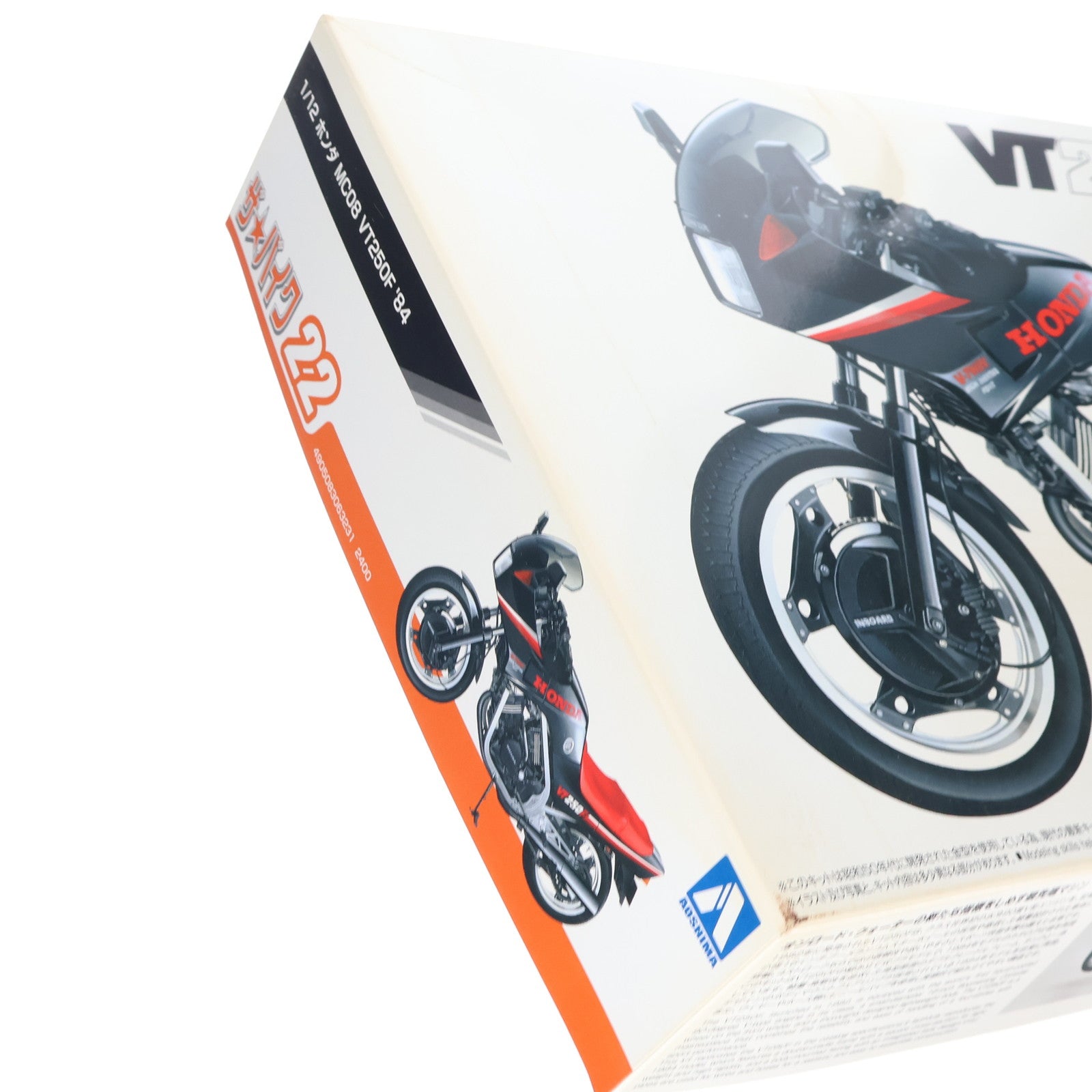 【中古即納】[PTM] ザ・バイク No.22 1/12 ホンダ MC08 VT250F '84 プラモデル(063231) アオシマ(20210917)