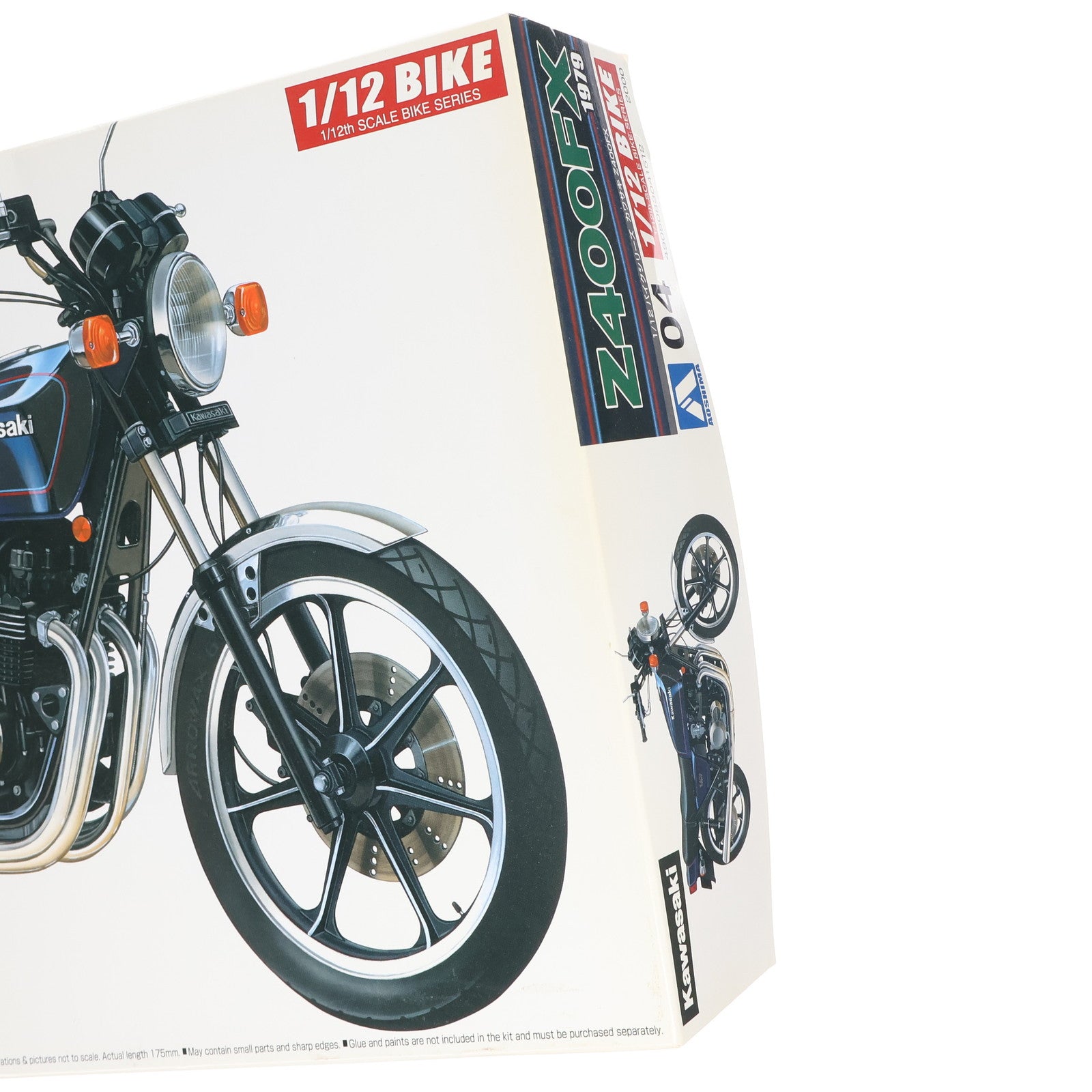 【中古即納】[PTM] バイクシリーズ No.04 1/12 カワサキ Z400FX プラモデル(041512) アオシマ(20201002)