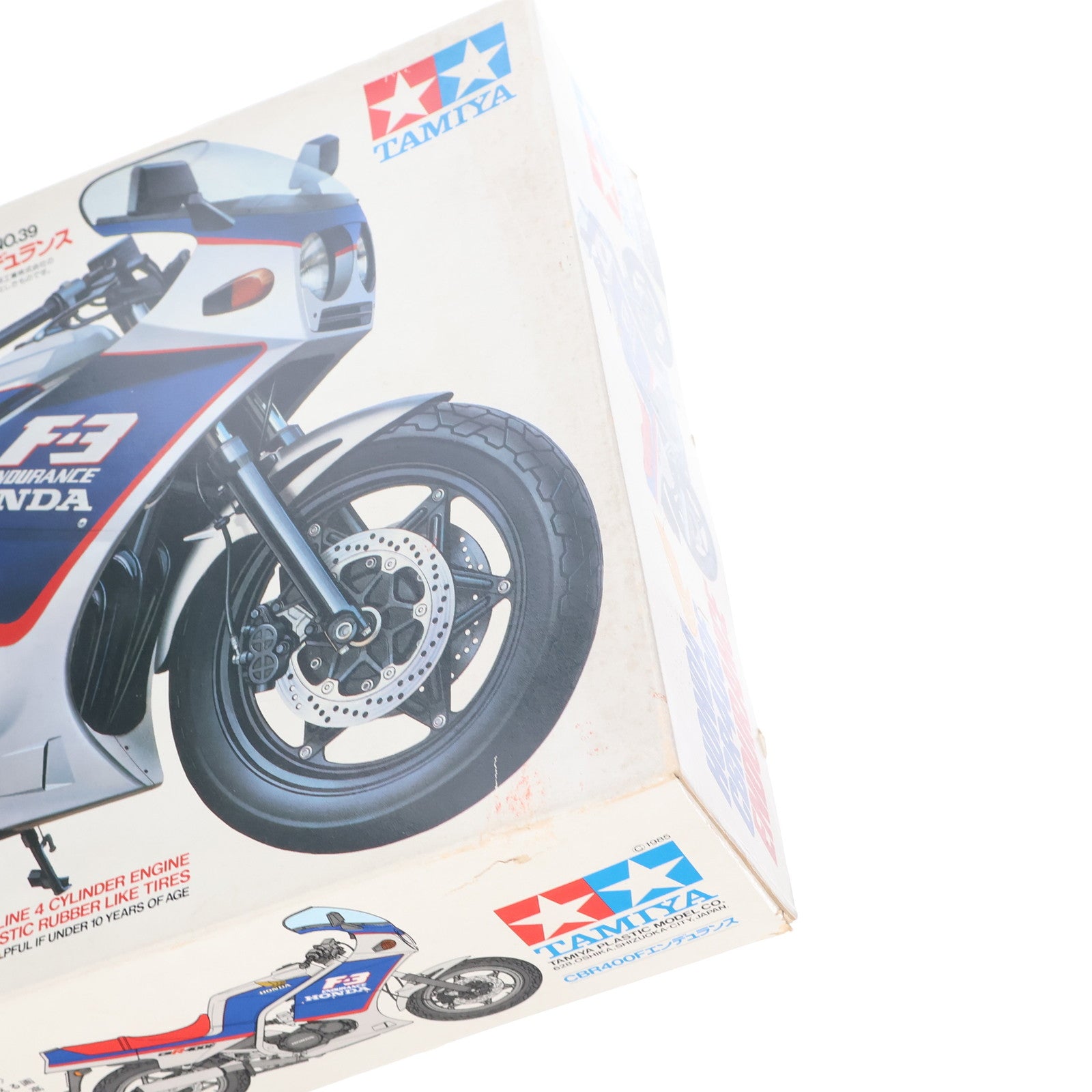 【中古即納】[PTM] オートバイシリーズ No.39 1/12 ホンダ CBR400F エンデュランス ディスプレイモデル プラモデル(1439) タミヤ(19850228)
