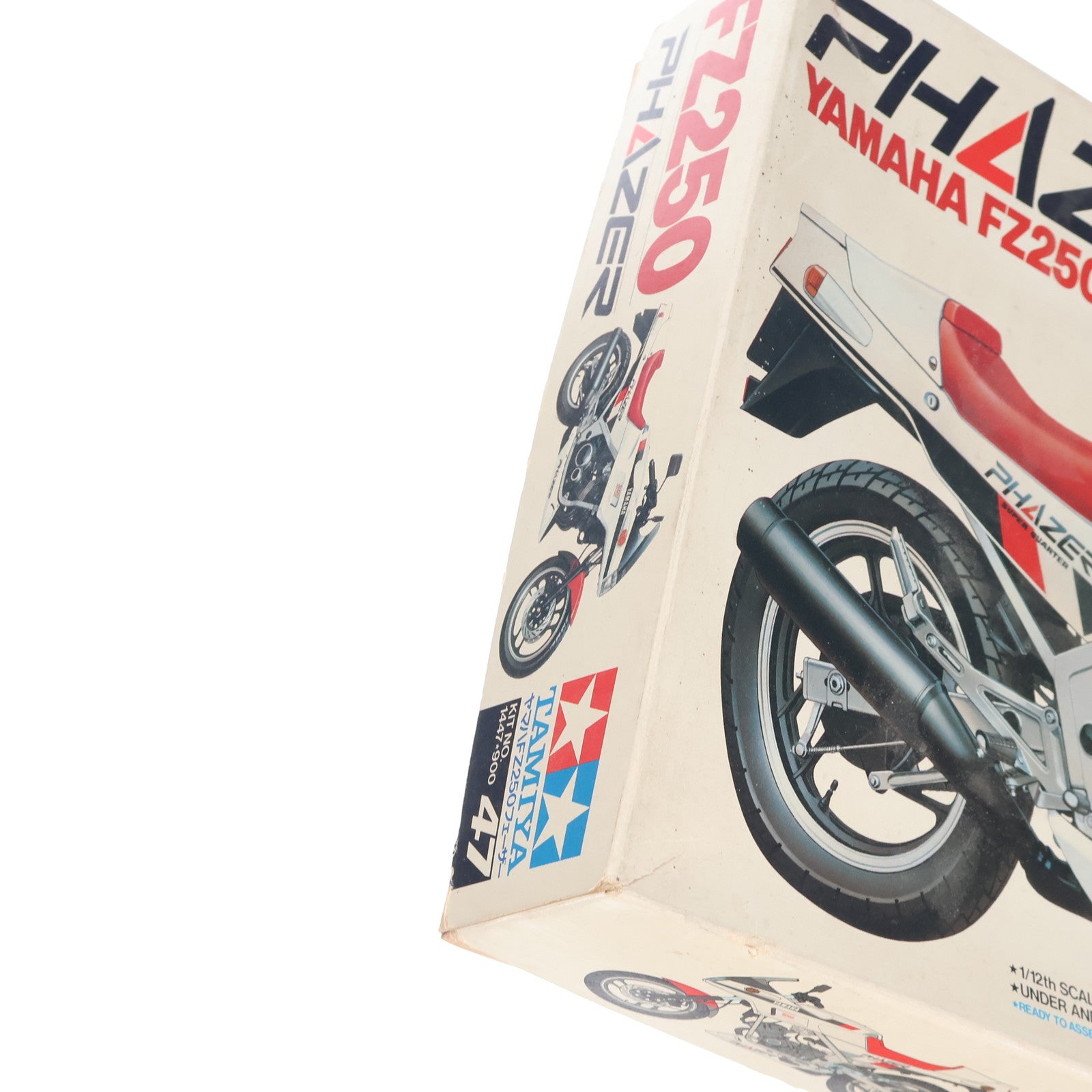 【中古即納】[PTM] オートバイシリーズ No.47 1/12 ヤマハ FZ250 フェーザー ディスプレイモデル プラモデル(1447) タミヤ(19991231)