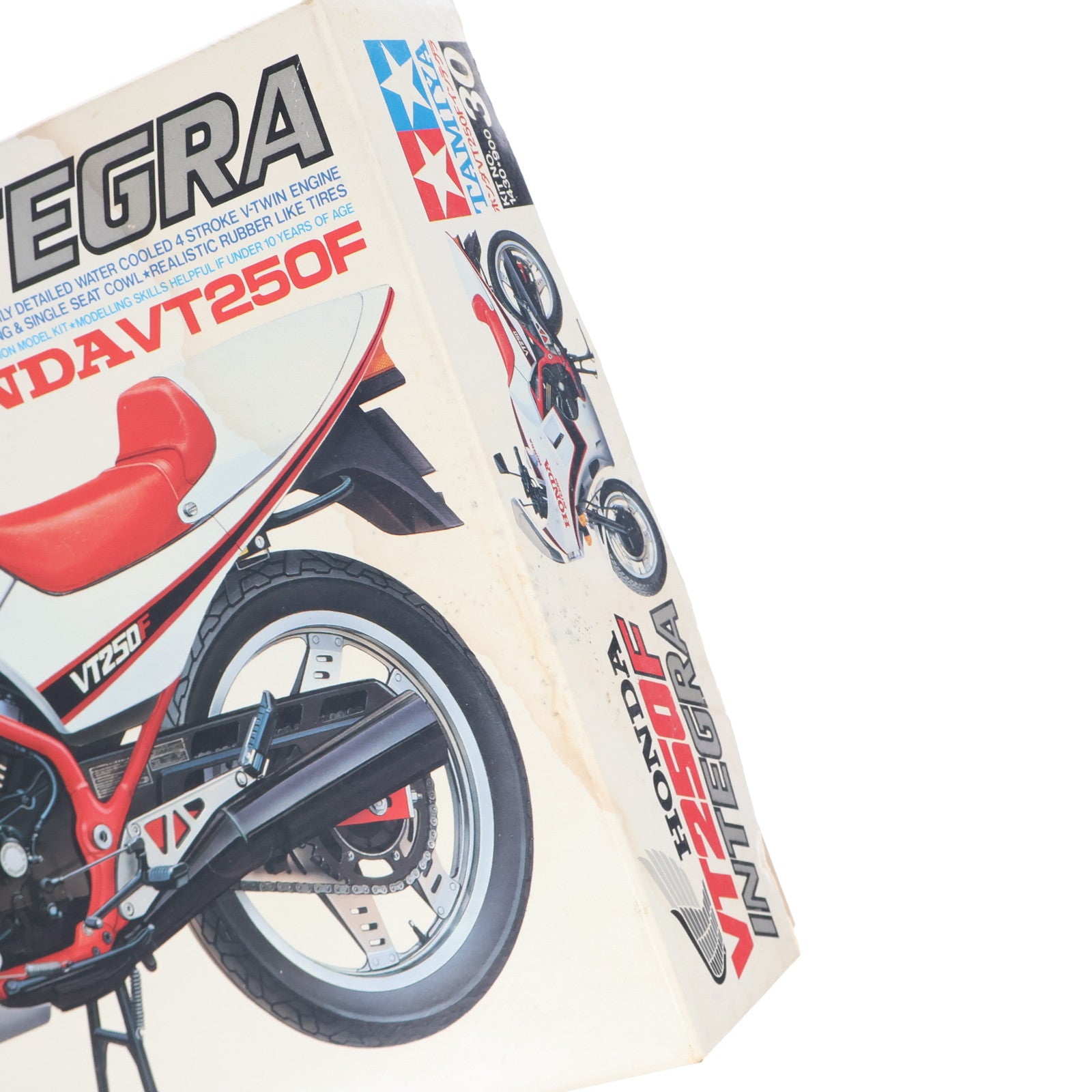 【中古即納】[PTM] オートバイシリーズ No.30 1/12 ホンダ VT250F インテグラ ディスプレイモデル プラモデル(1430) タミヤ(19991231)