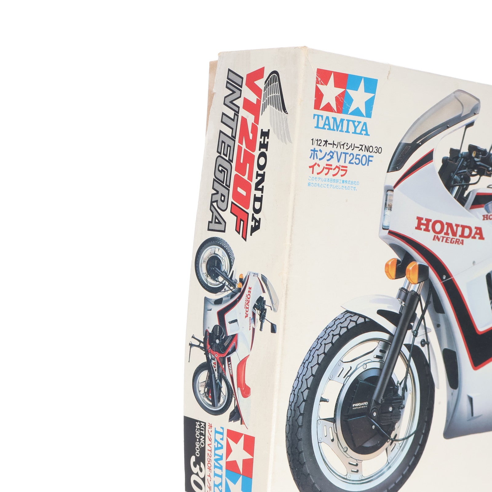 【中古即納】[PTM] オートバイシリーズ No.30 1/12 ホンダ VT250F インテグラ ディスプレイモデル プラモデル(1430) タミヤ(19991231)